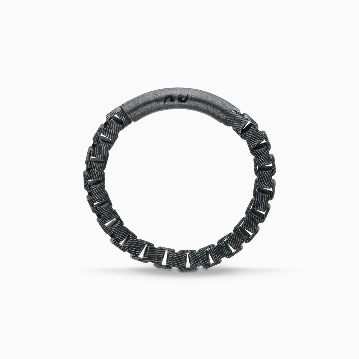 Ulysses Carved Tubular Ring