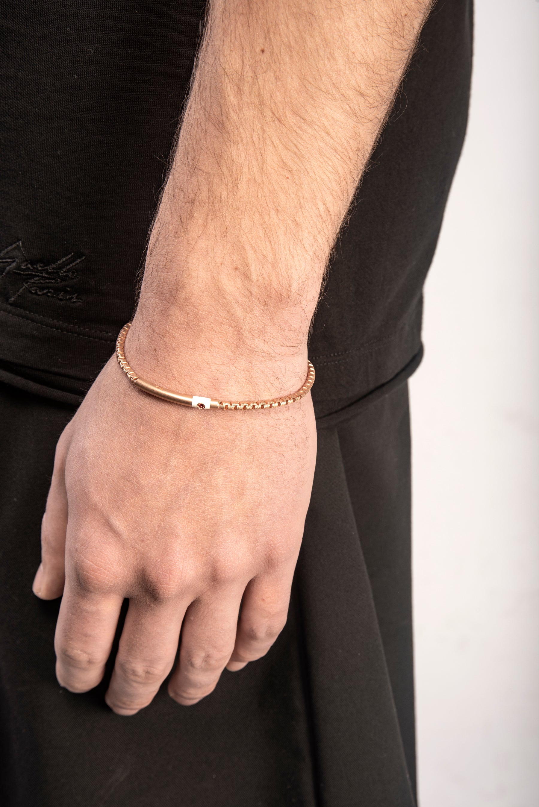 Ulysses Chain and Enamel Bracelet