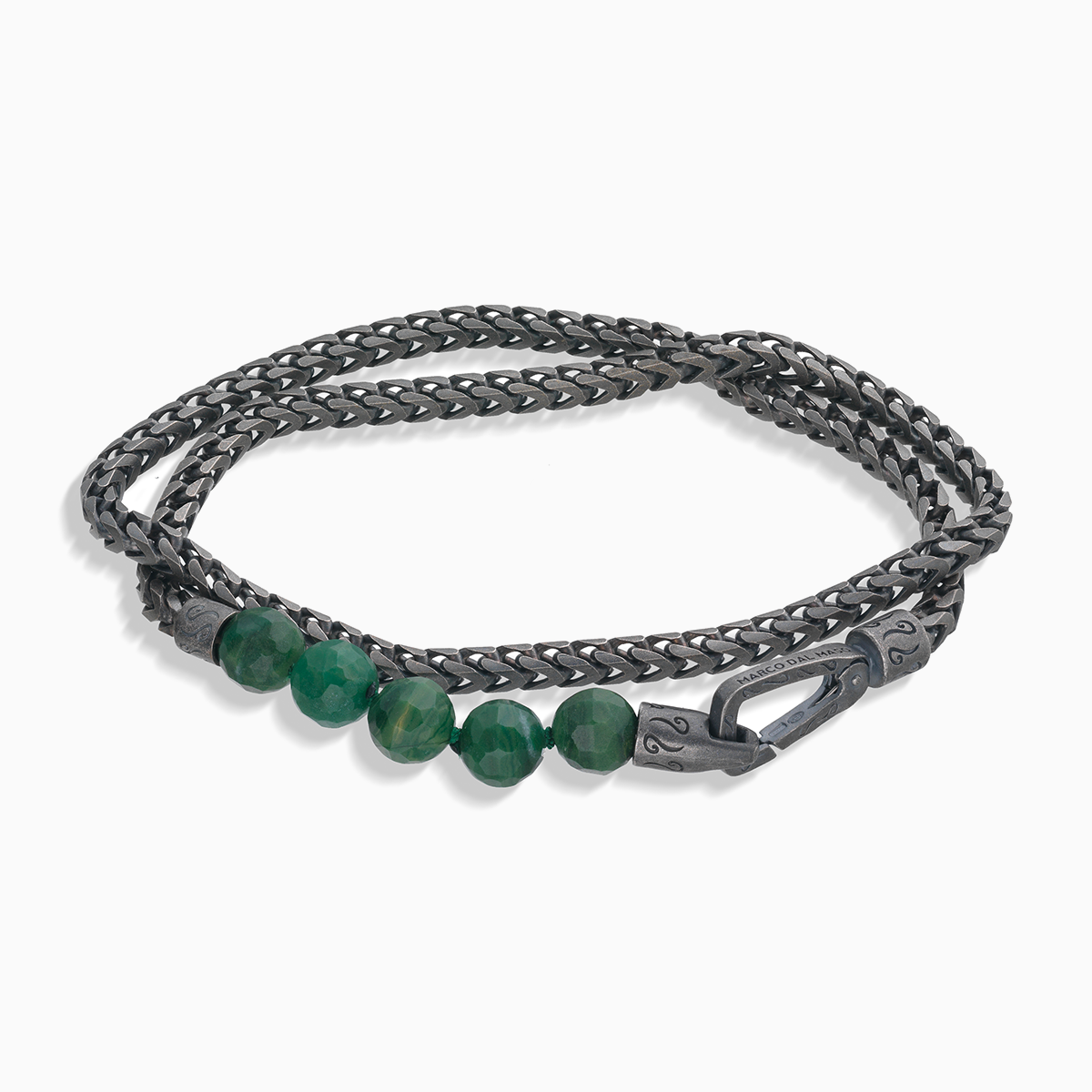 Ulysses Double Wrap Bracelet With Beads