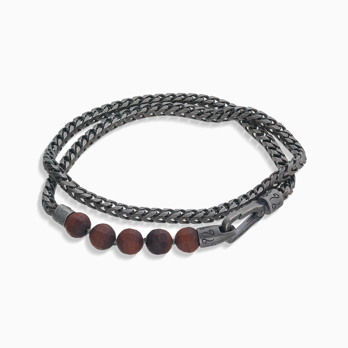 Ulysses Double Wrap Bracelet With Beads