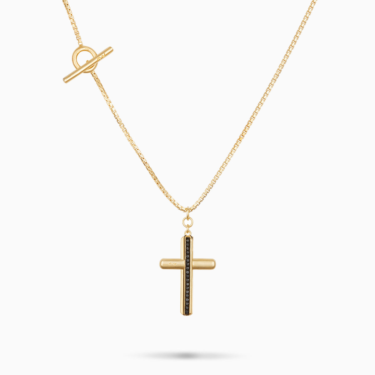 ACIES CROSS GEMSTONE PENDANT