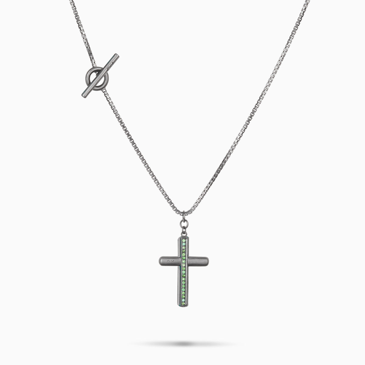 ACIES CROSS GEMSTONE PENDANT