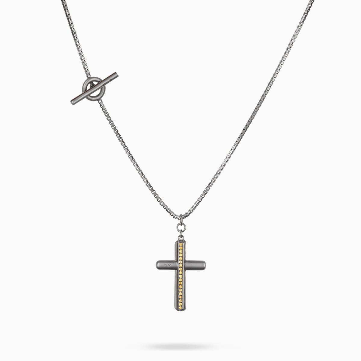 ACIES CROSS GEMSTONE PENDANT