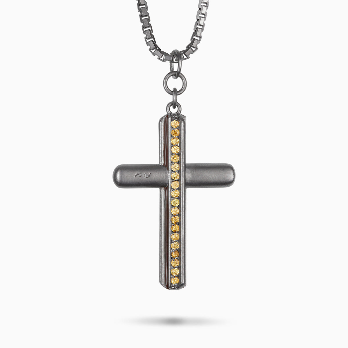 ACIES CROSS GEMSTONE PENDANT