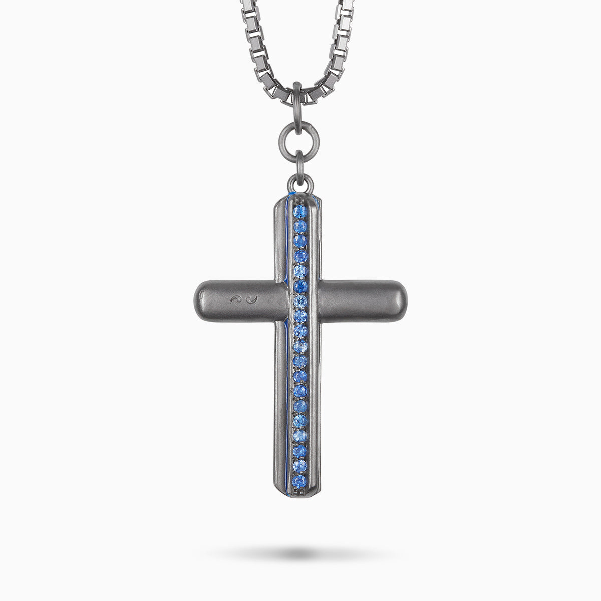 ACIES CROSS GEMSTONE PENDANT