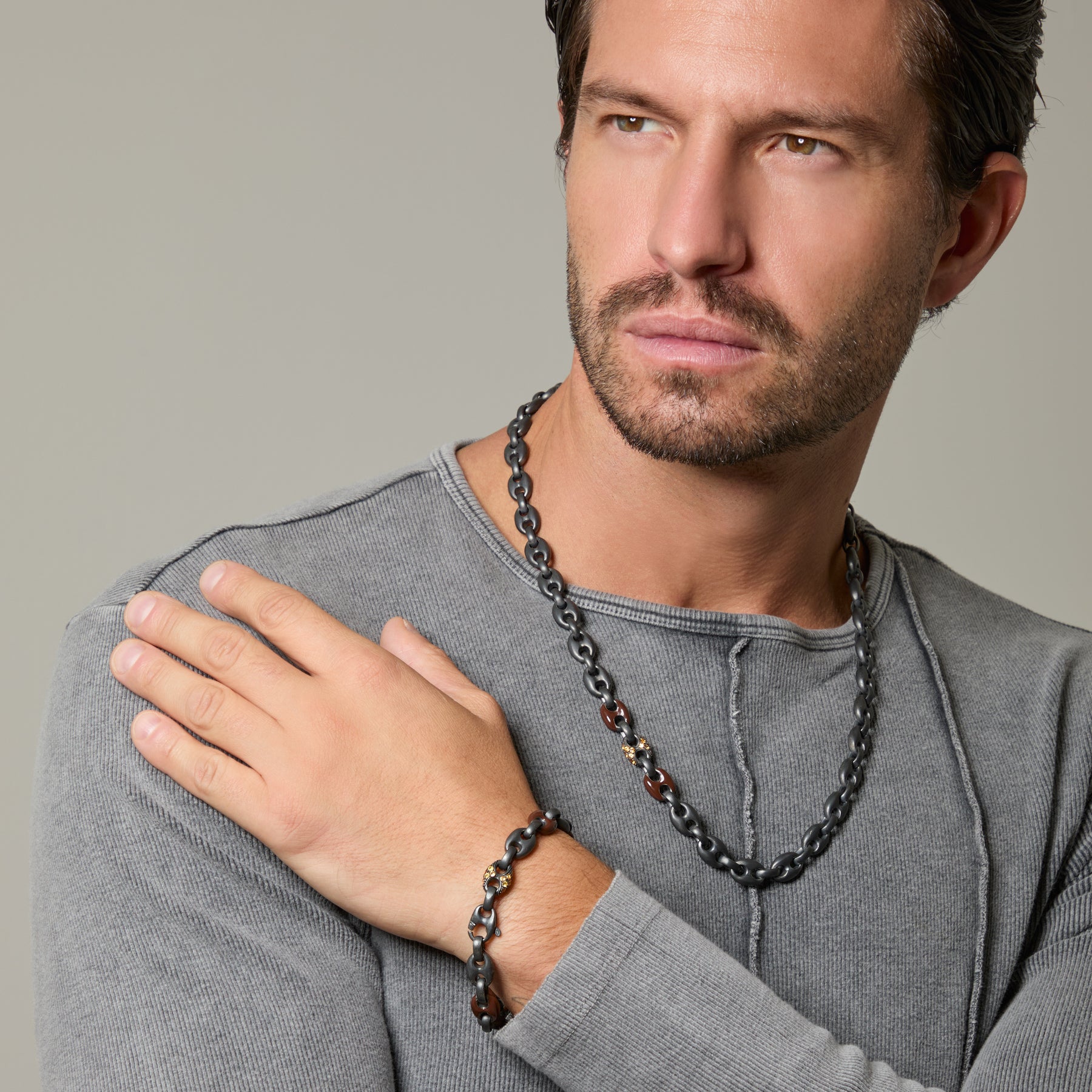 Ulysses Marine Chain with Gemstones