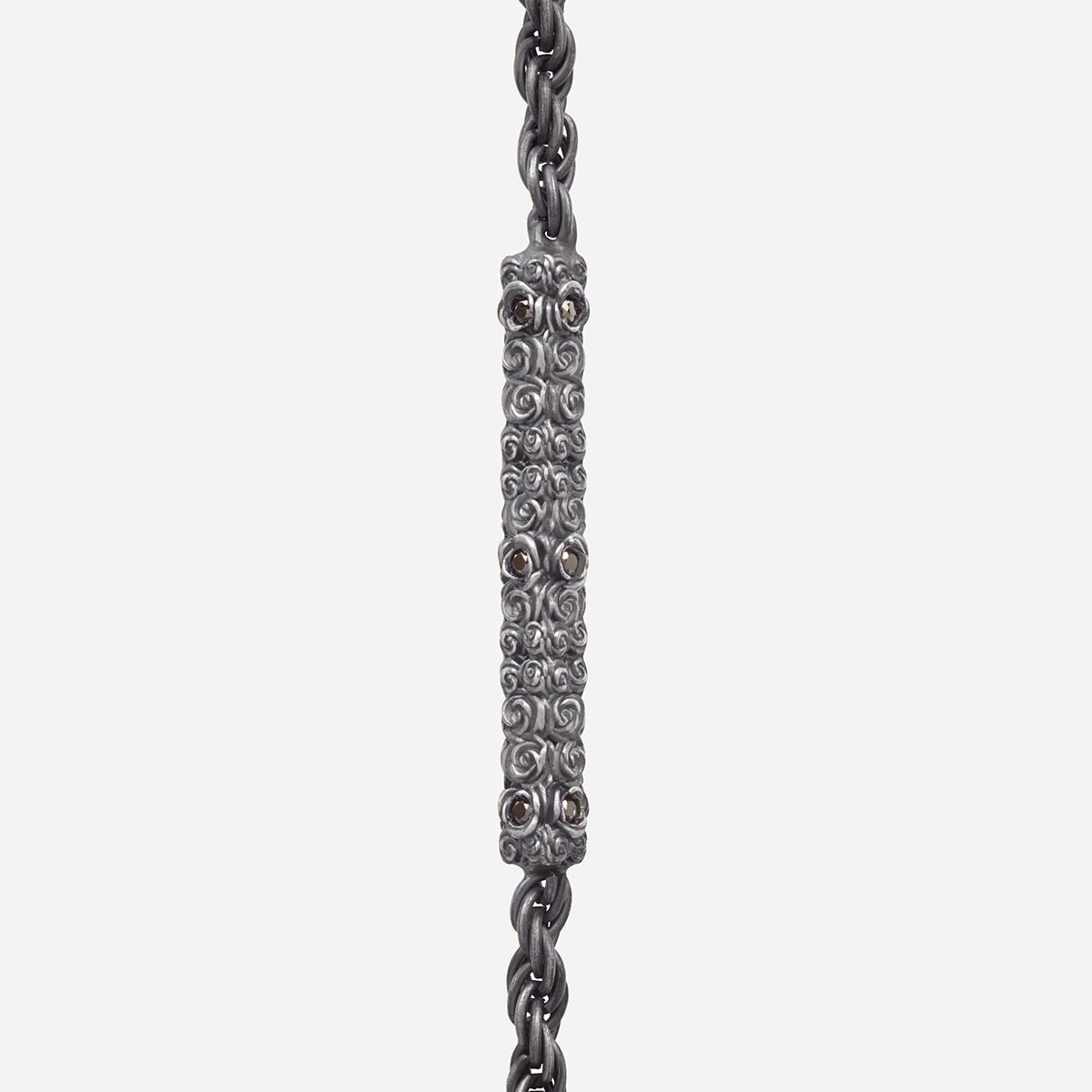 DIAMONDS'N'ROSES Silver Chain