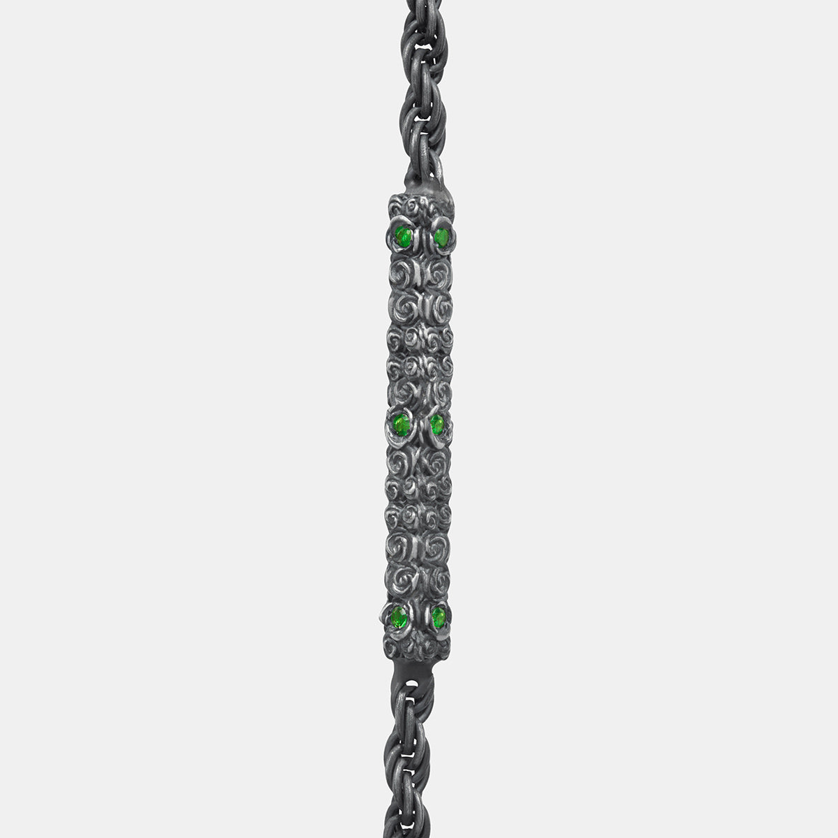 DIAMONDS'N'ROSES Silver Chain