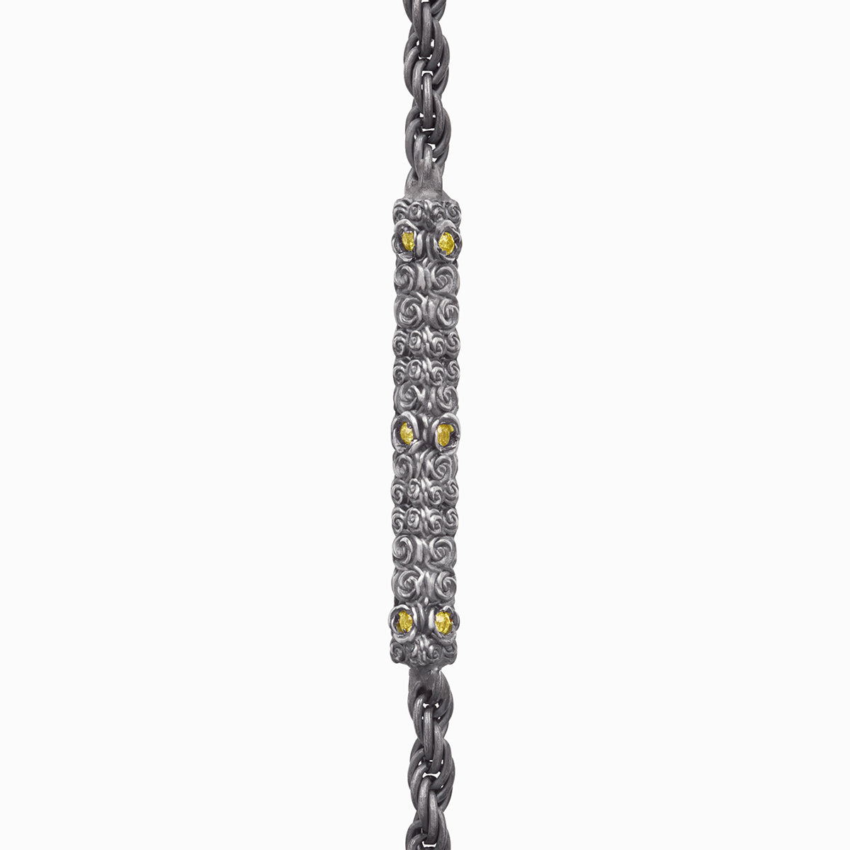 DIAMONDS'N'ROSES Silver Chain