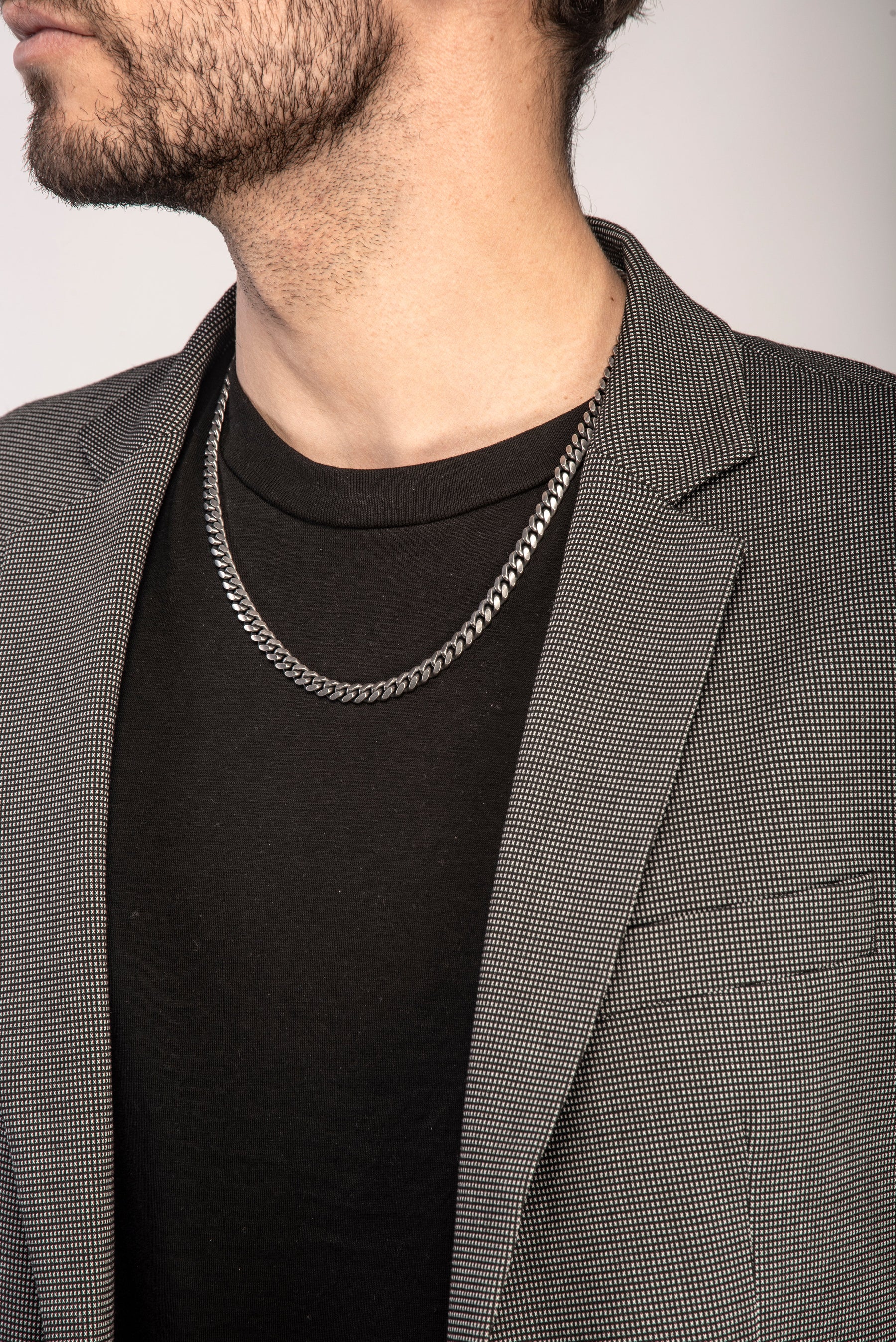 FLAMING TONGUE Cuban Link Necklace
