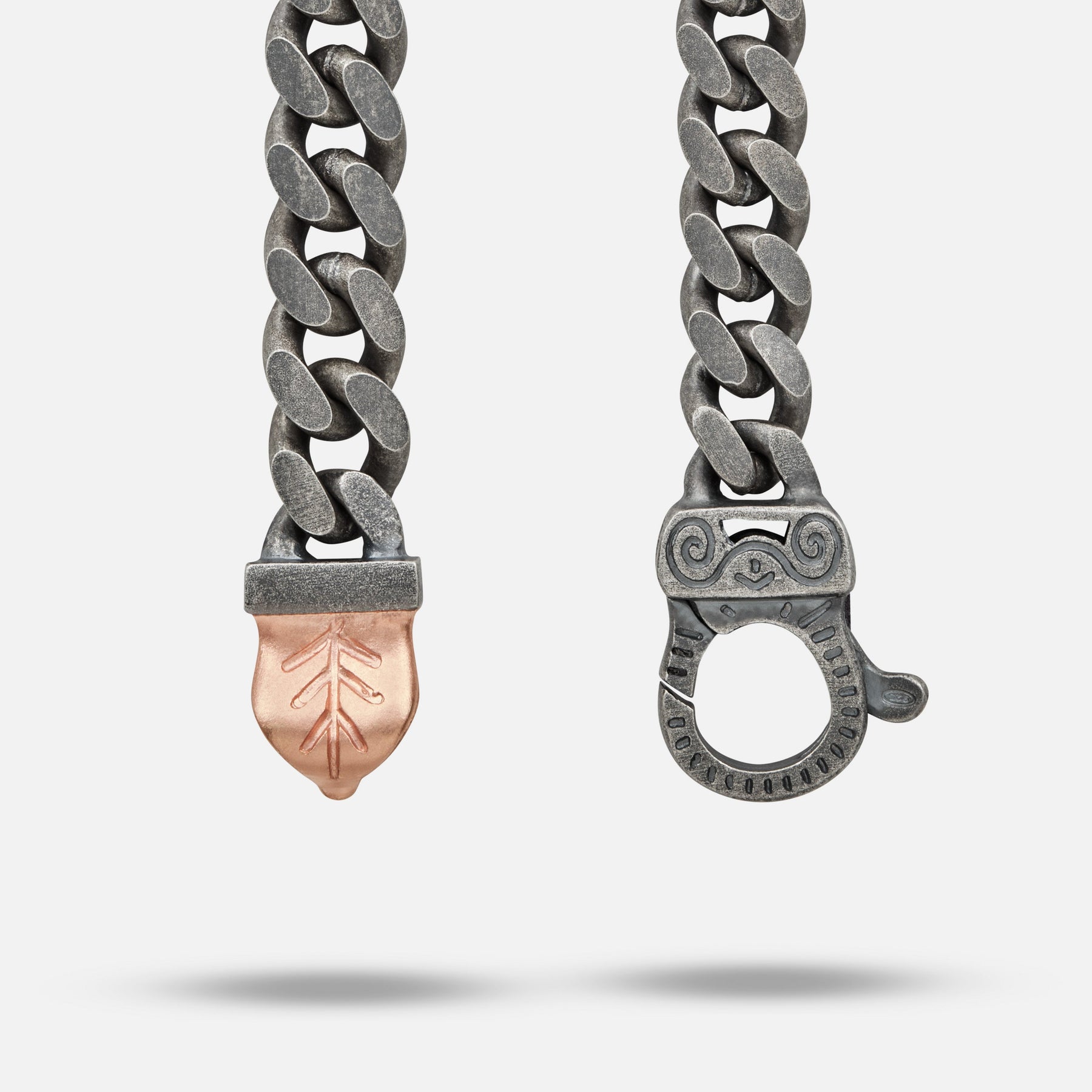 FLAMING TONGUE Cuban Link Necklace