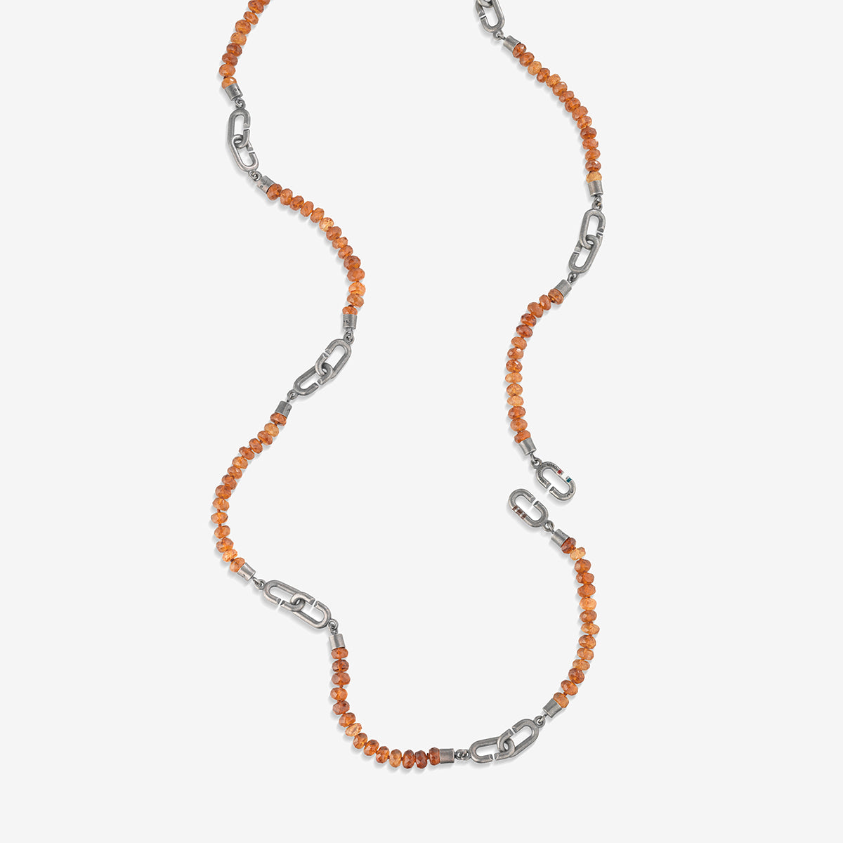 Catena con perline di citrino THE LINK