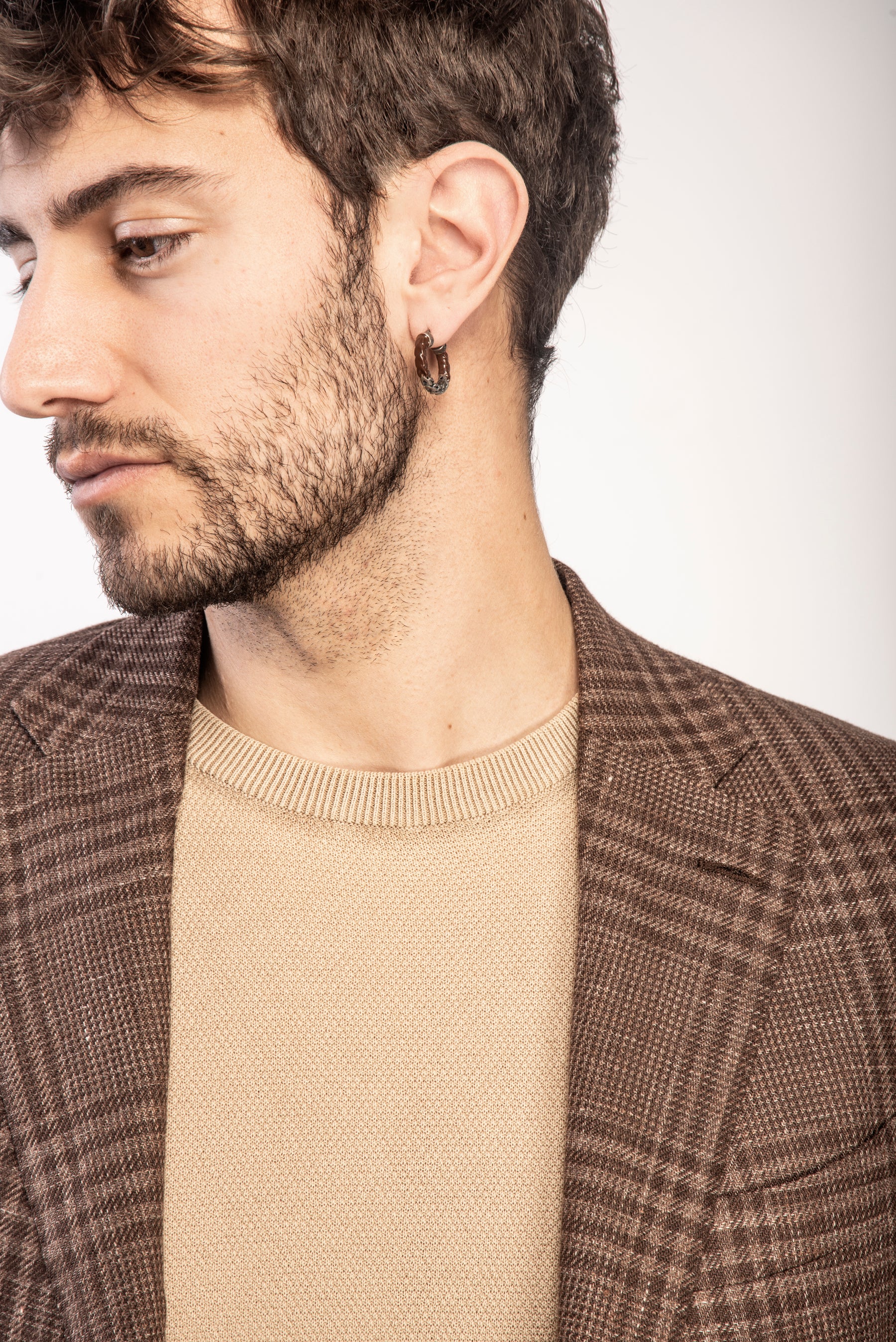 Ulysses Dipped Enamel Earring