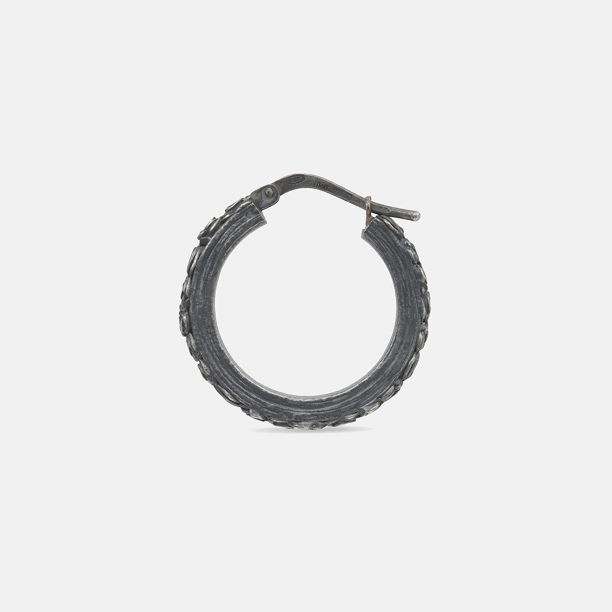 DIAMONDS'N'ROSES Floral Hoop Earring
