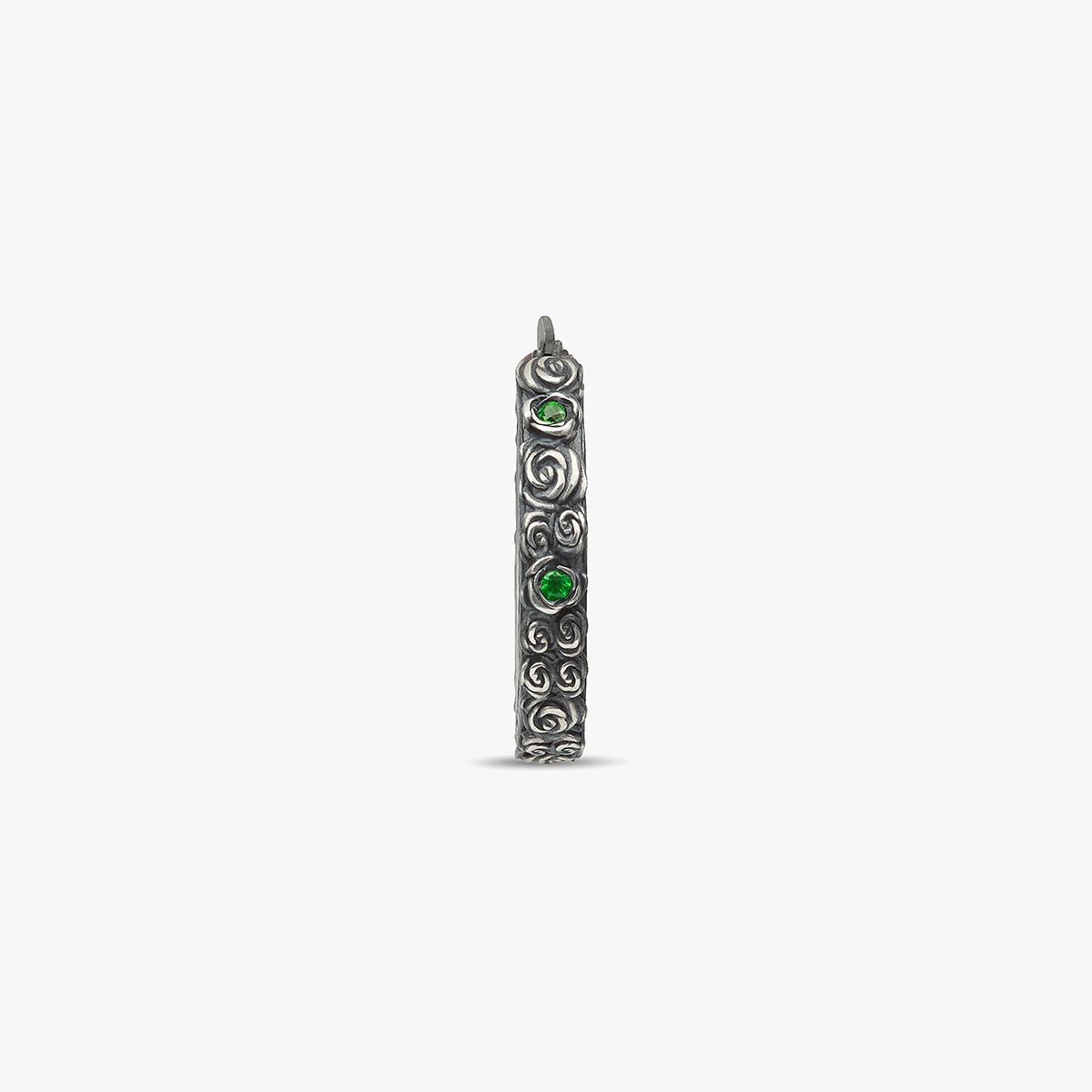 DIAMONDS'N'ROSES Floral Hoop Earring