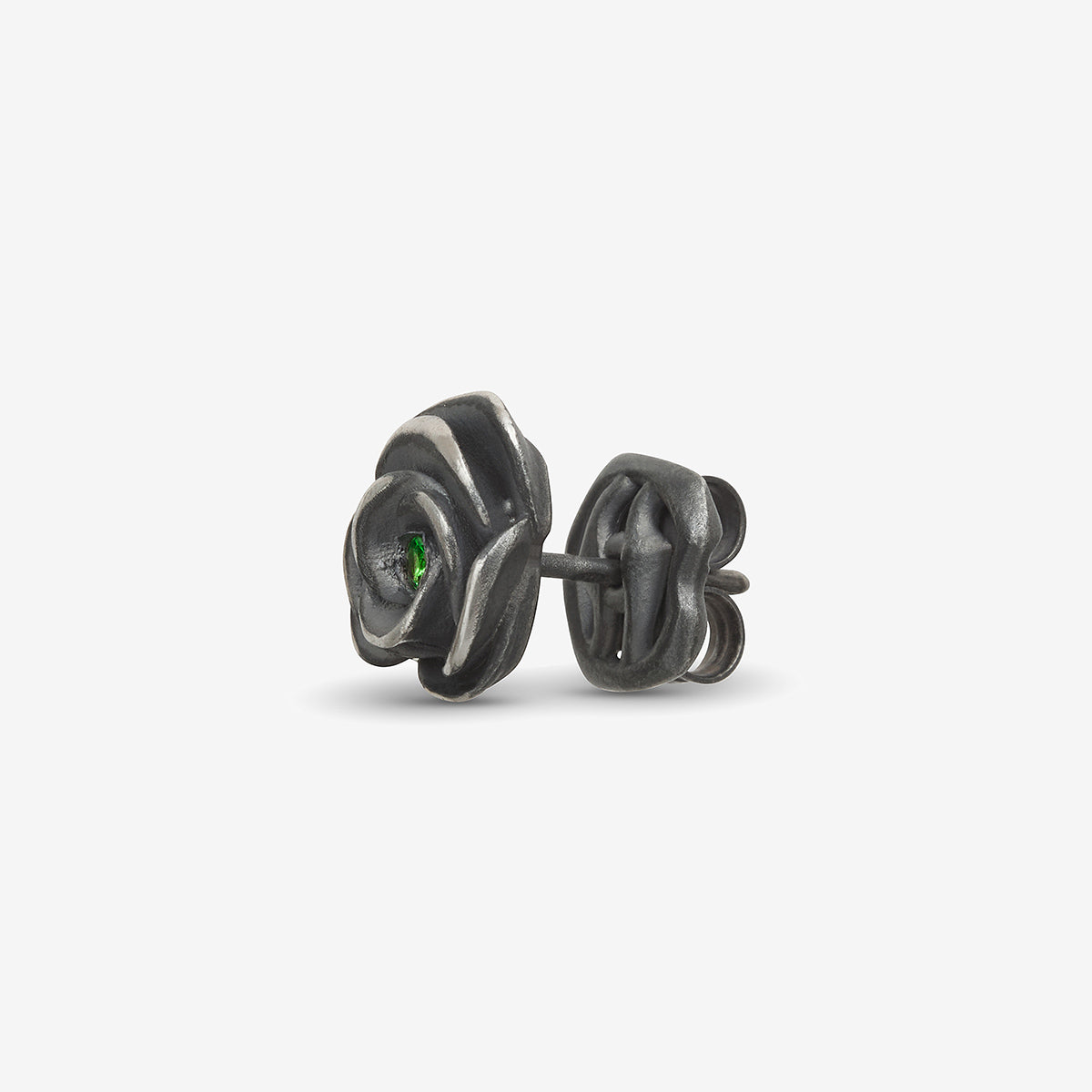 DIAMONDS'N'ROSES Single Rose Stud