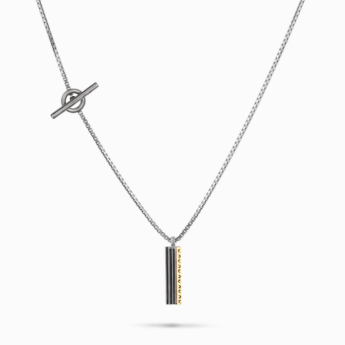 ACIES MIXED METAL PENDANT