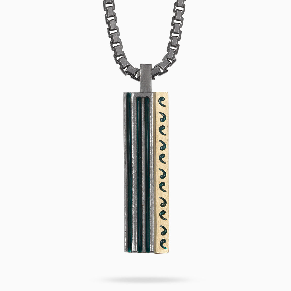 ACIES MIXED METAL PENDANT