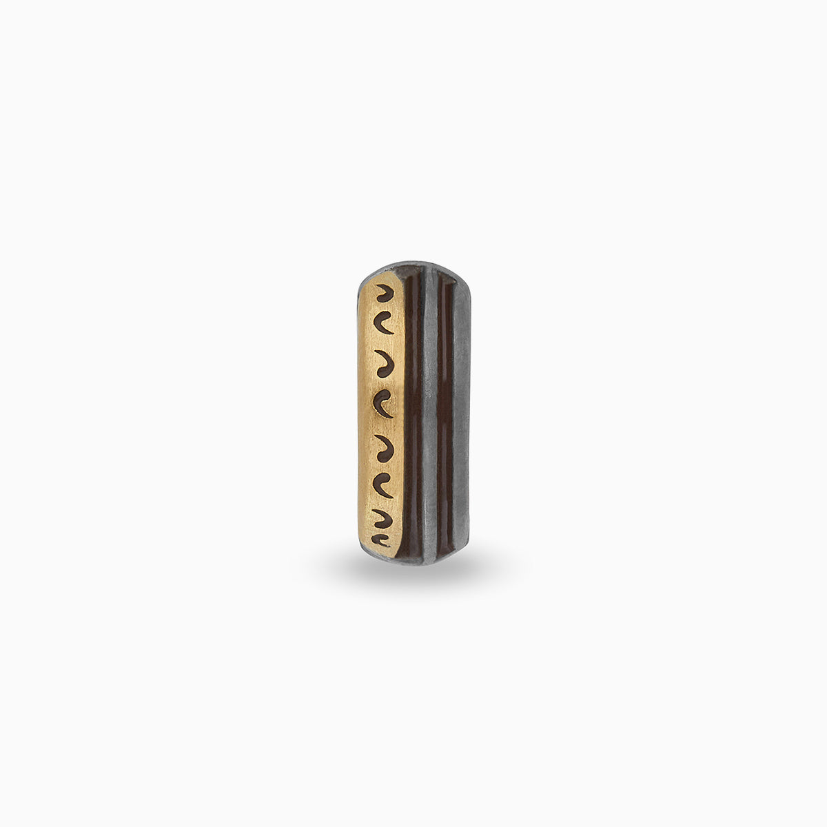 ACIES MIXED METAL HUGGIE