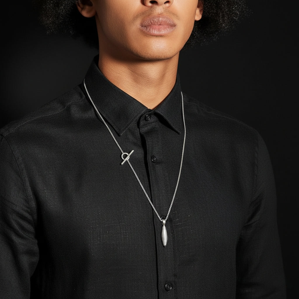 ACIES COCOON GEMSTONE PENDANT