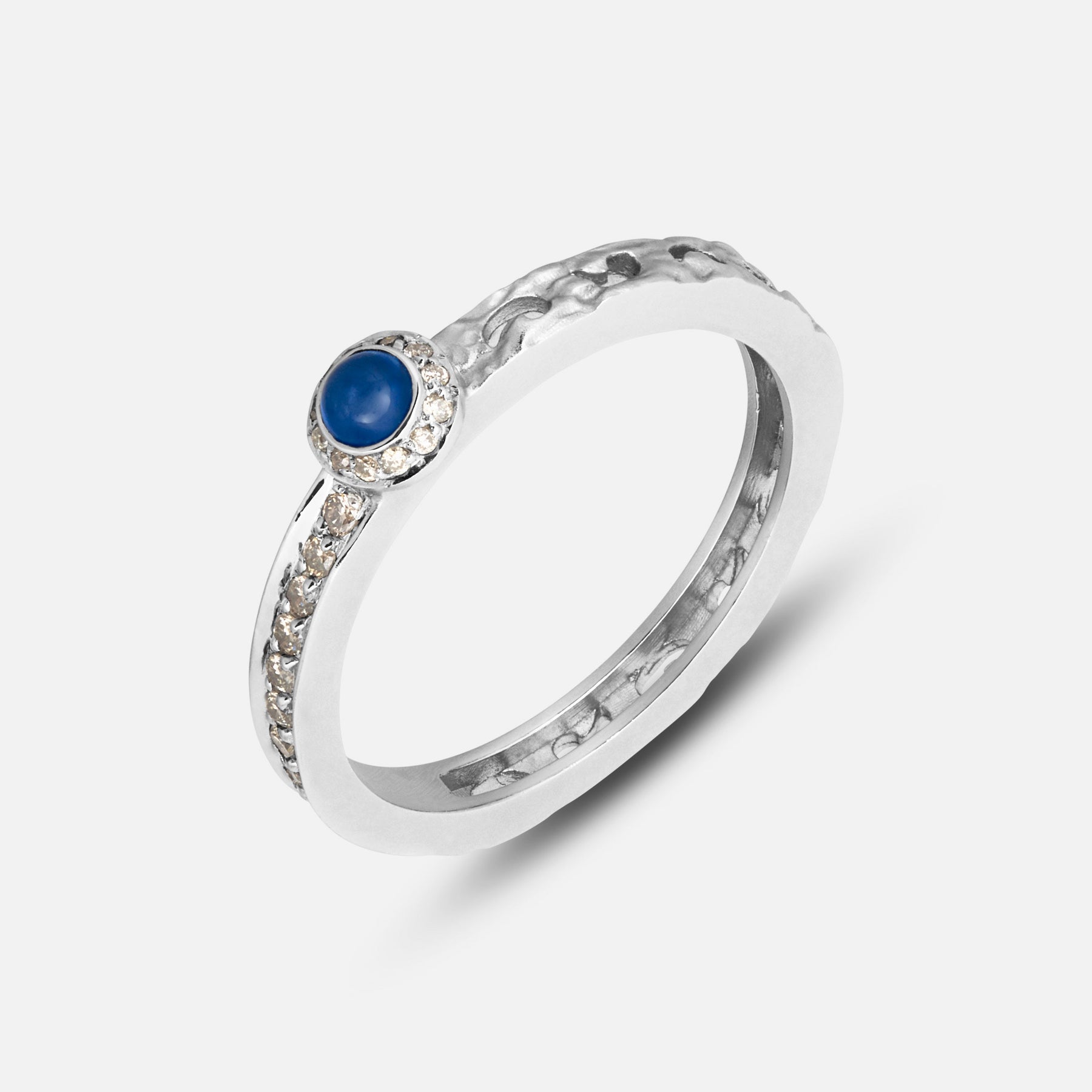 Orion Round Gemstone Ring