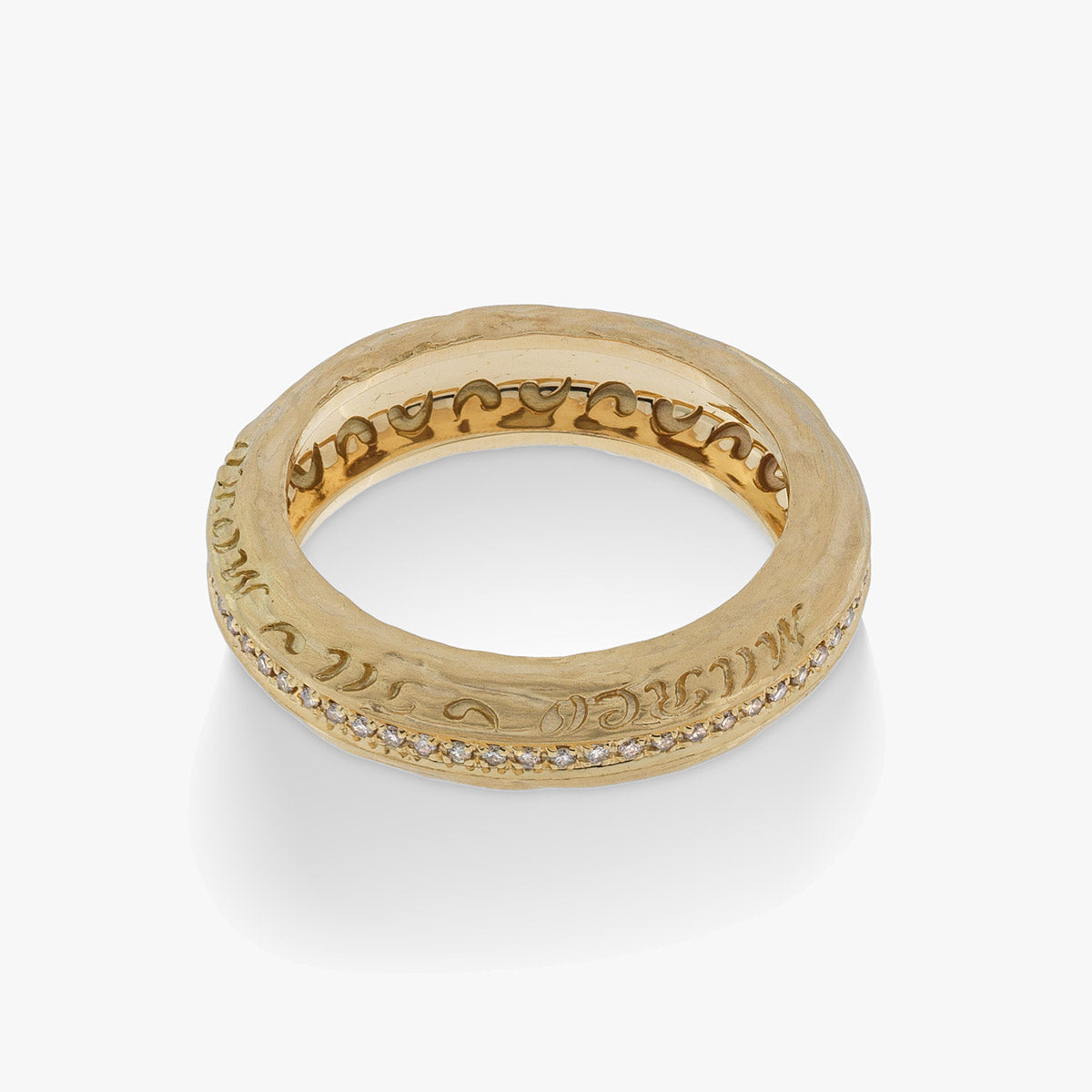 THE OTHER HALF Narrow Gemstone Band