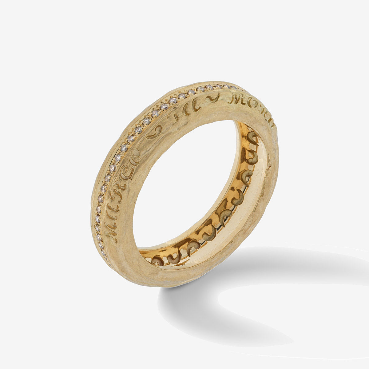 THE OTHER HALF Narrow Gemstone Band