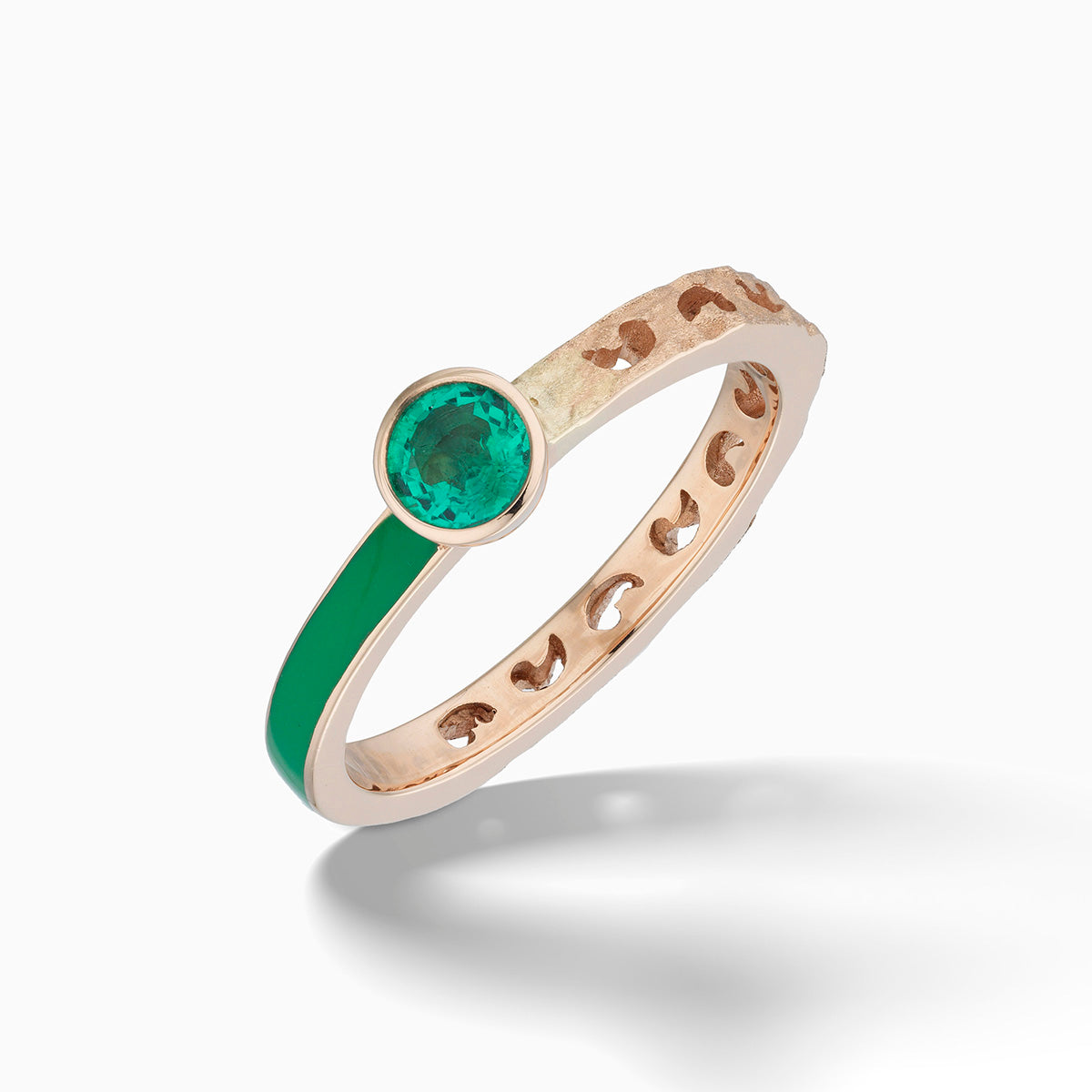 Orion Mixed Enamel Gemstone Ring