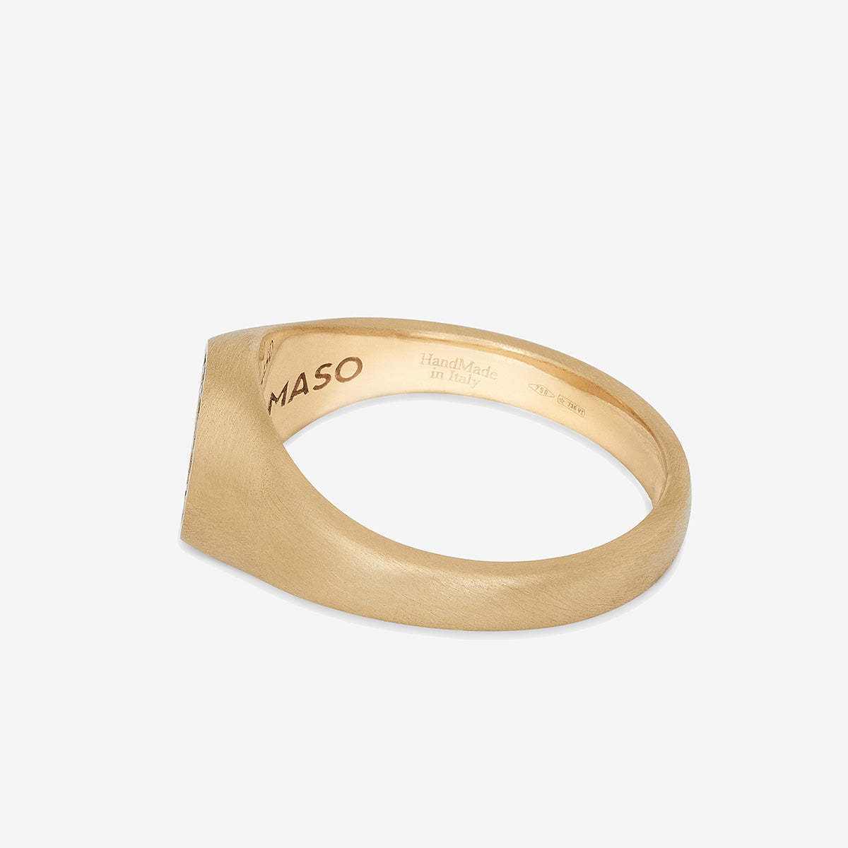 ICON White Diamond Signet Ring