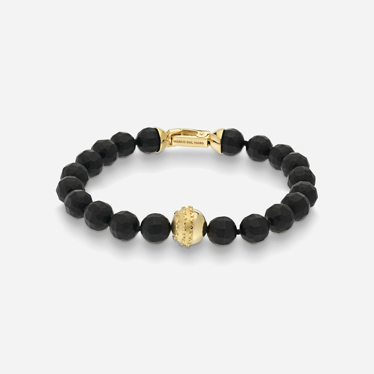 ICON Beaded Eternity Bracelet with Black Onyx