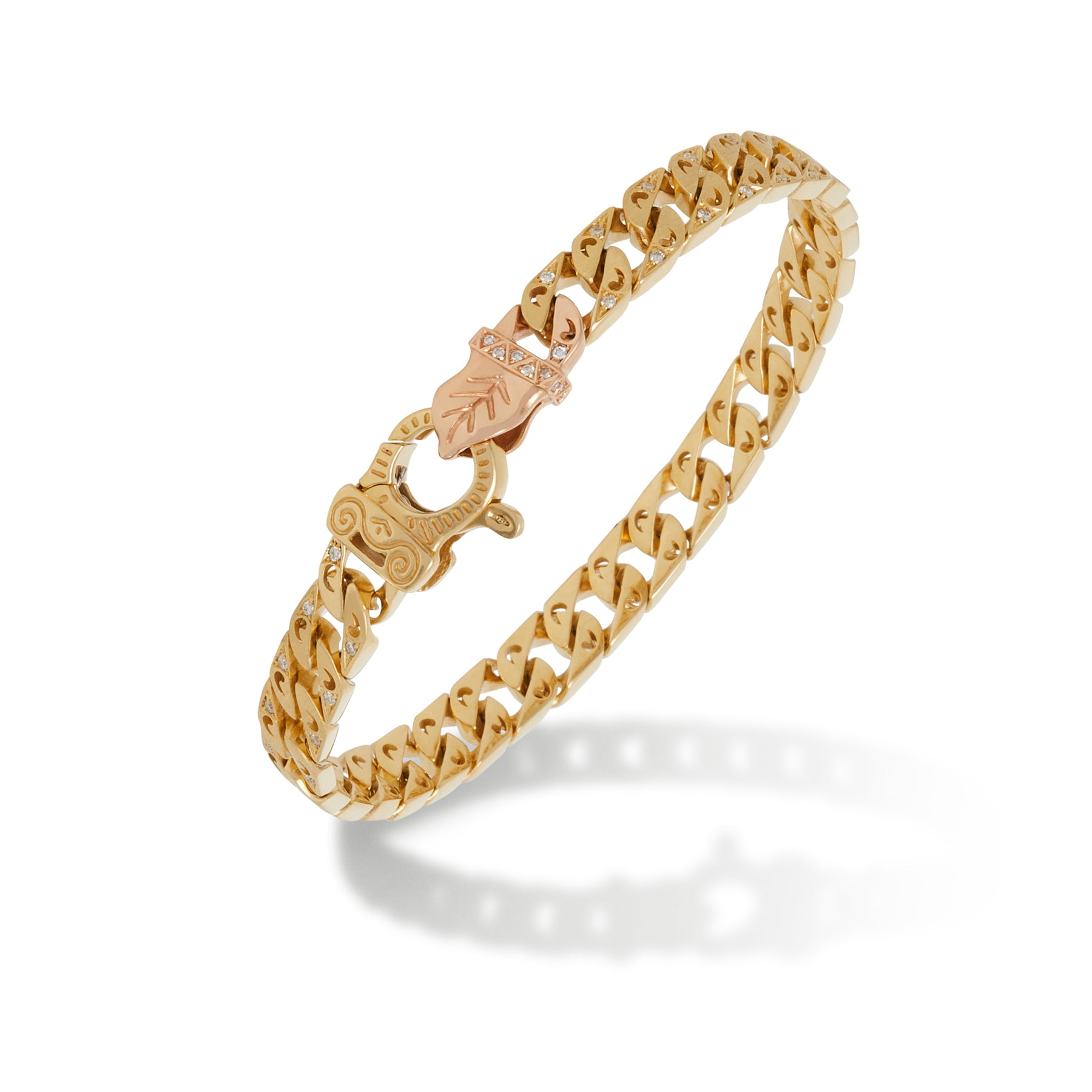 FLAMING TONGUE 18K Yellow Gold Bracelet