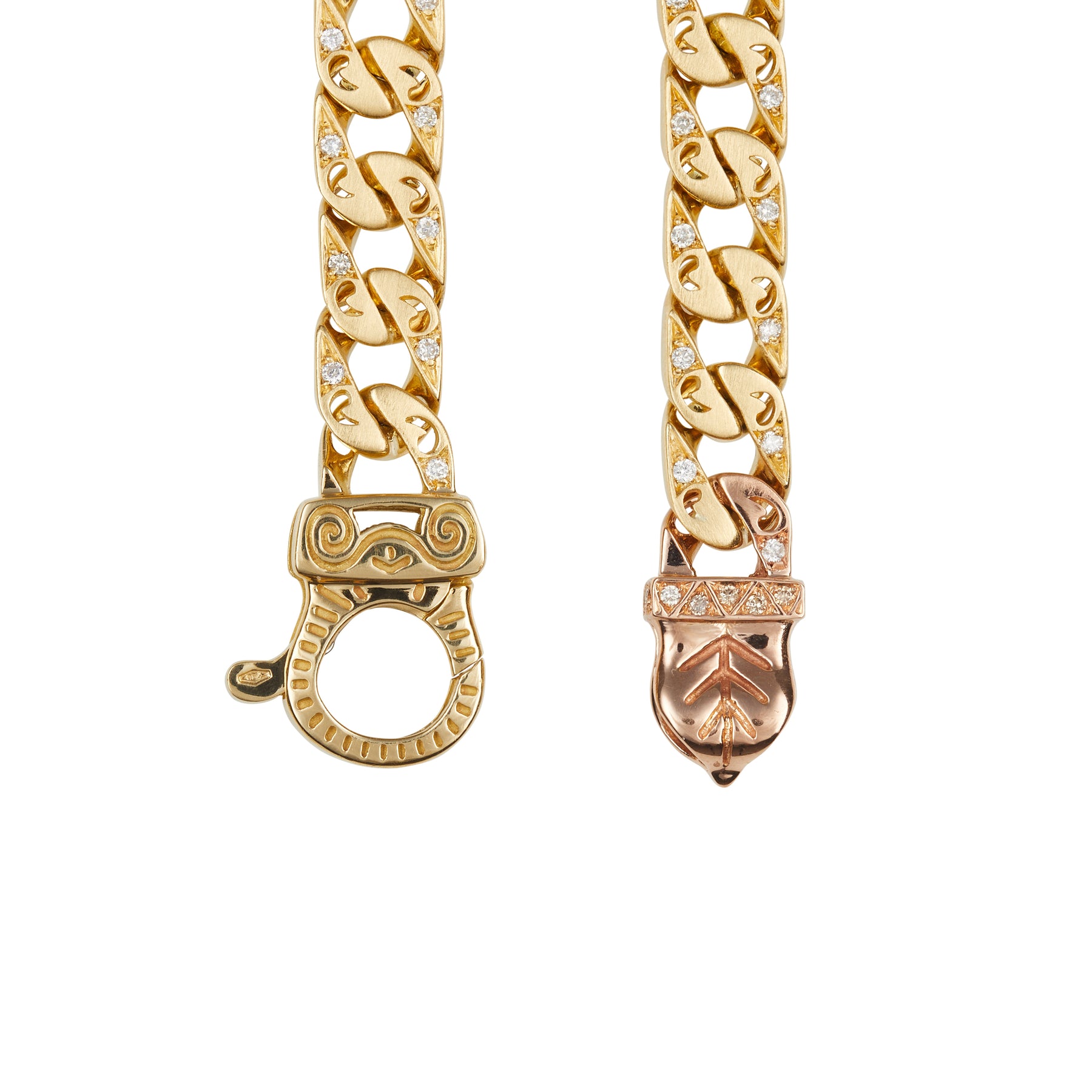 FLAMING TONGUE 18K Yellow Gold Bracelet