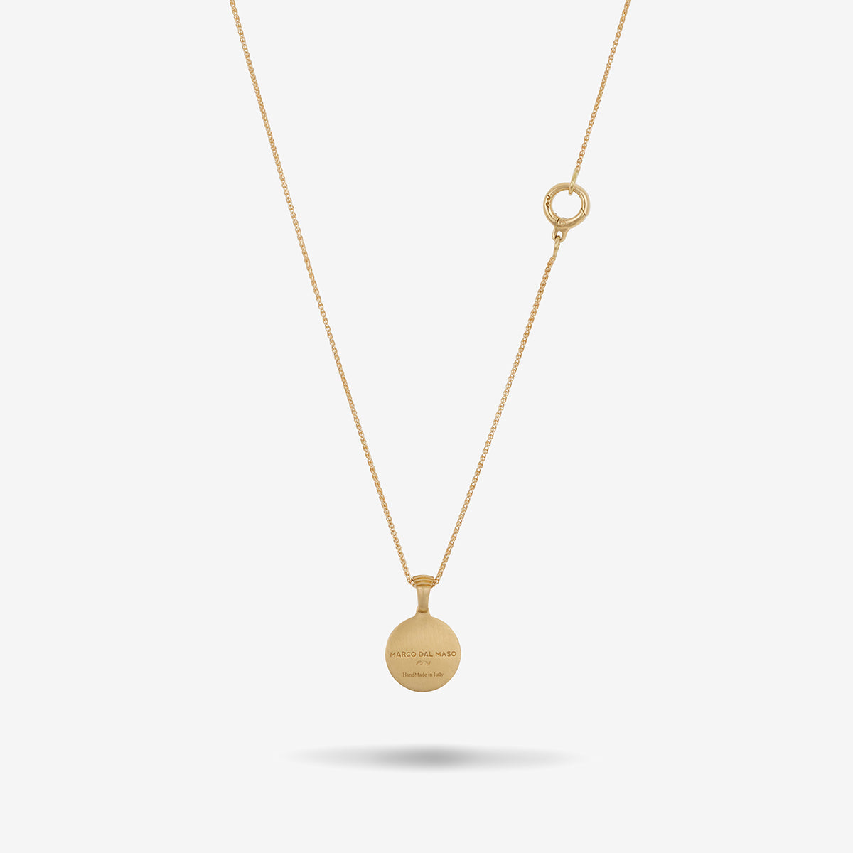 ICON Pendant with Single Diamond and Enamel