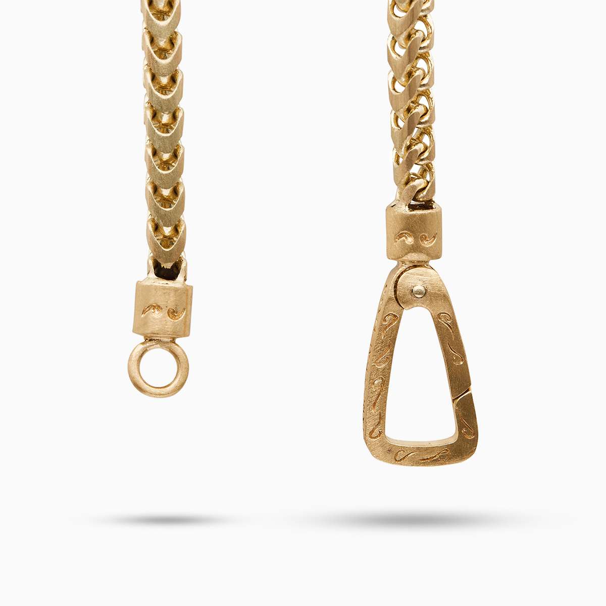 ULYSSES Mesh Chain with Black Diamonds
