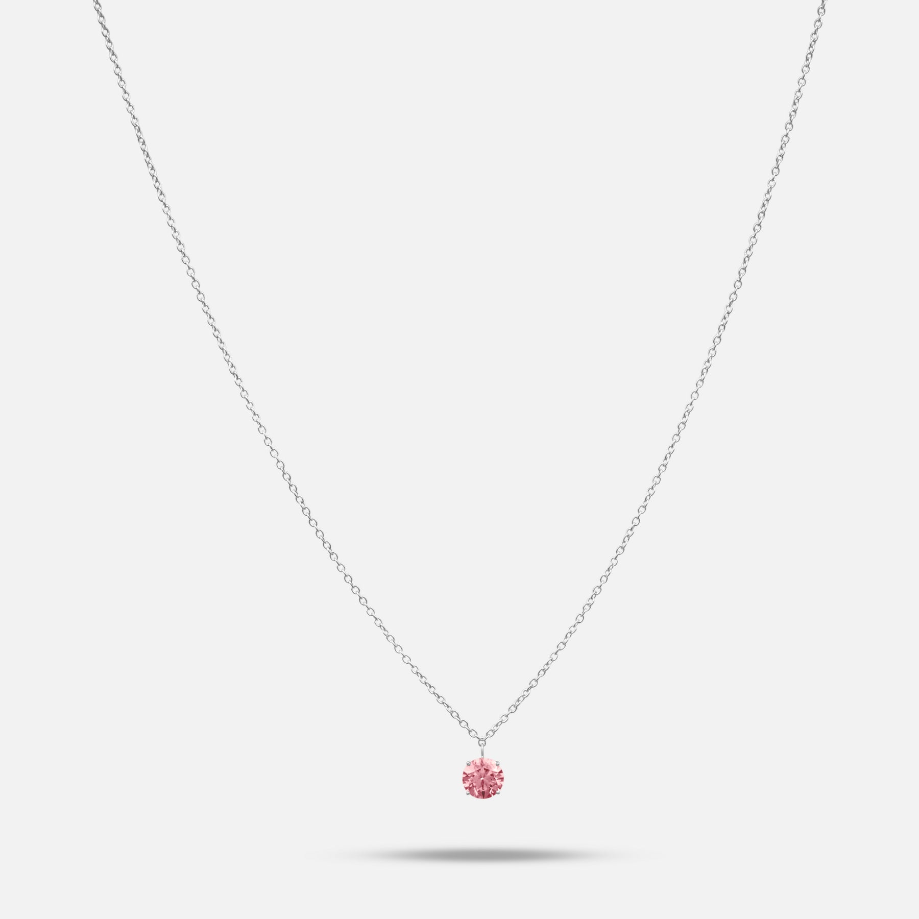 Eclipse Luna Pendant in pink diamond