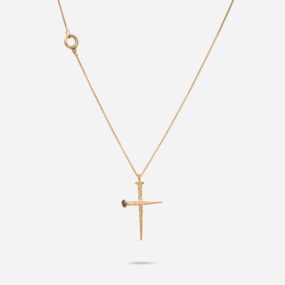 FORGED TRANSCENDENCE Black Diamond Pendant, Black Diamond