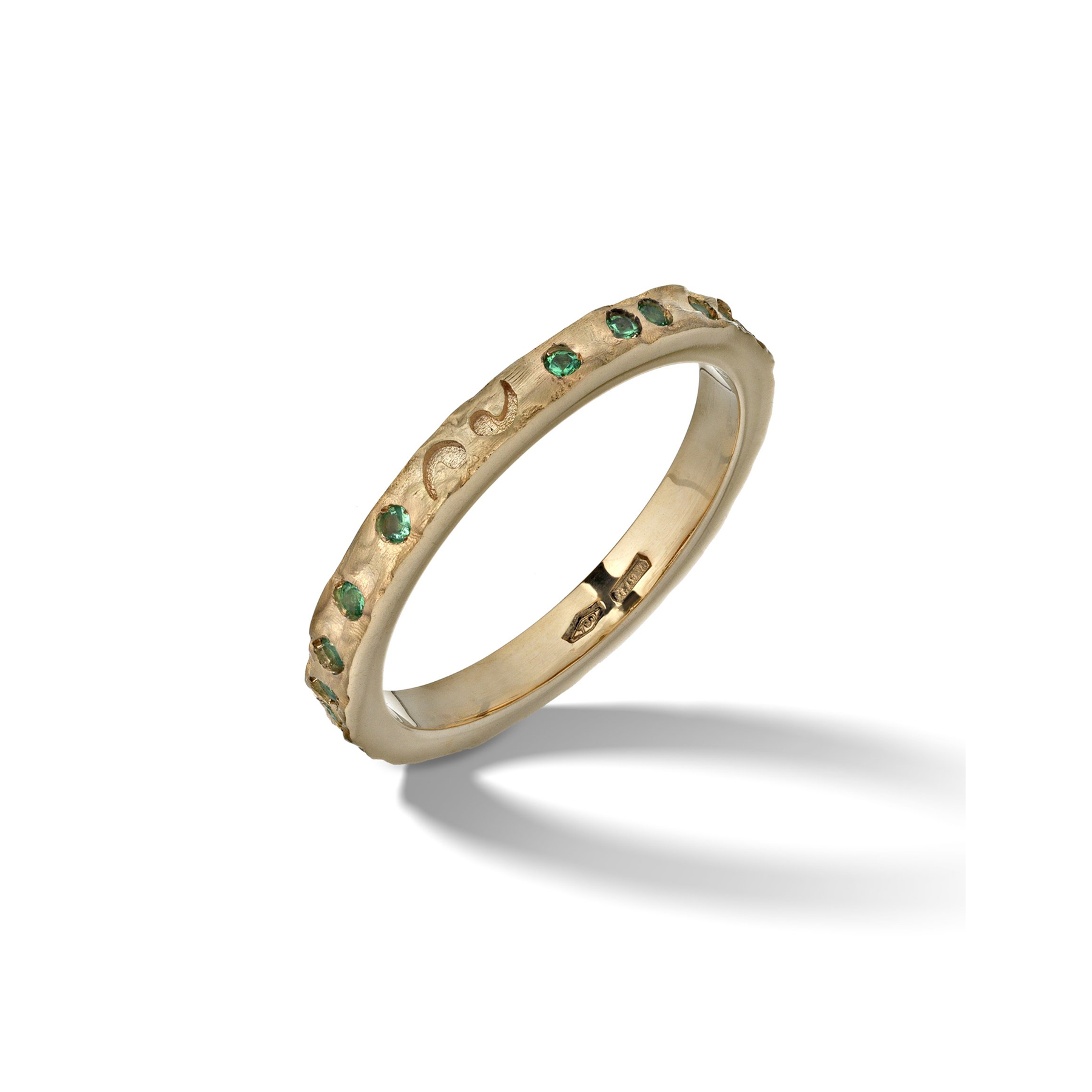 Orion Yellow Gold Ring with Tsavorite