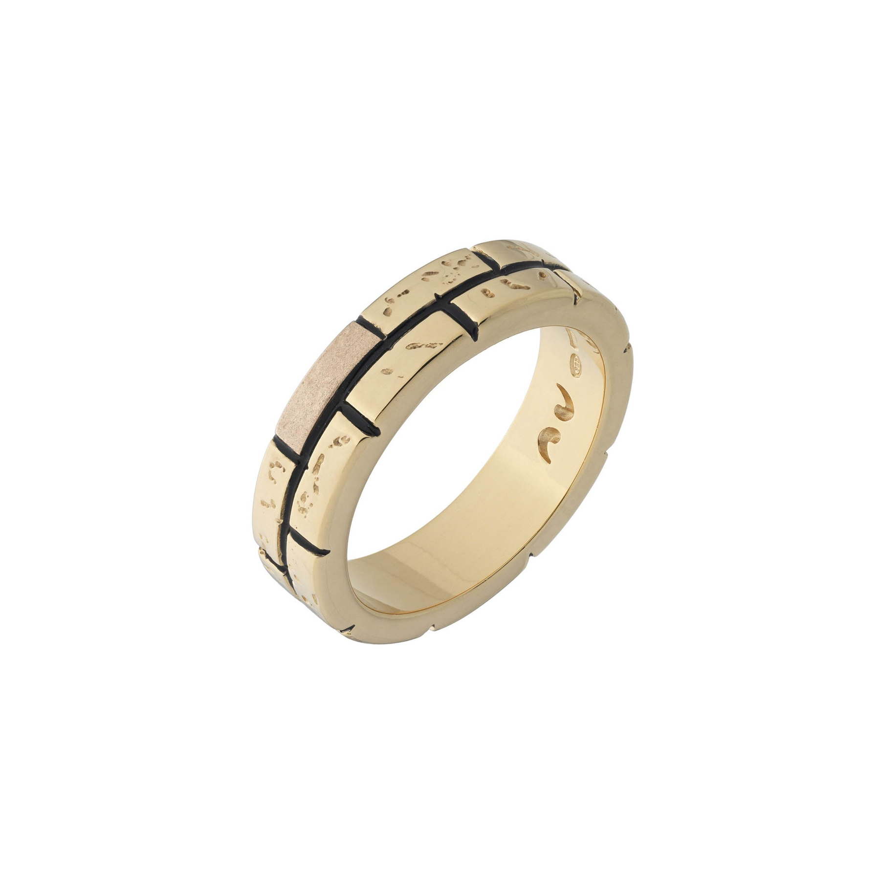 MURALES 18kt Gold Vermeil Band Ring