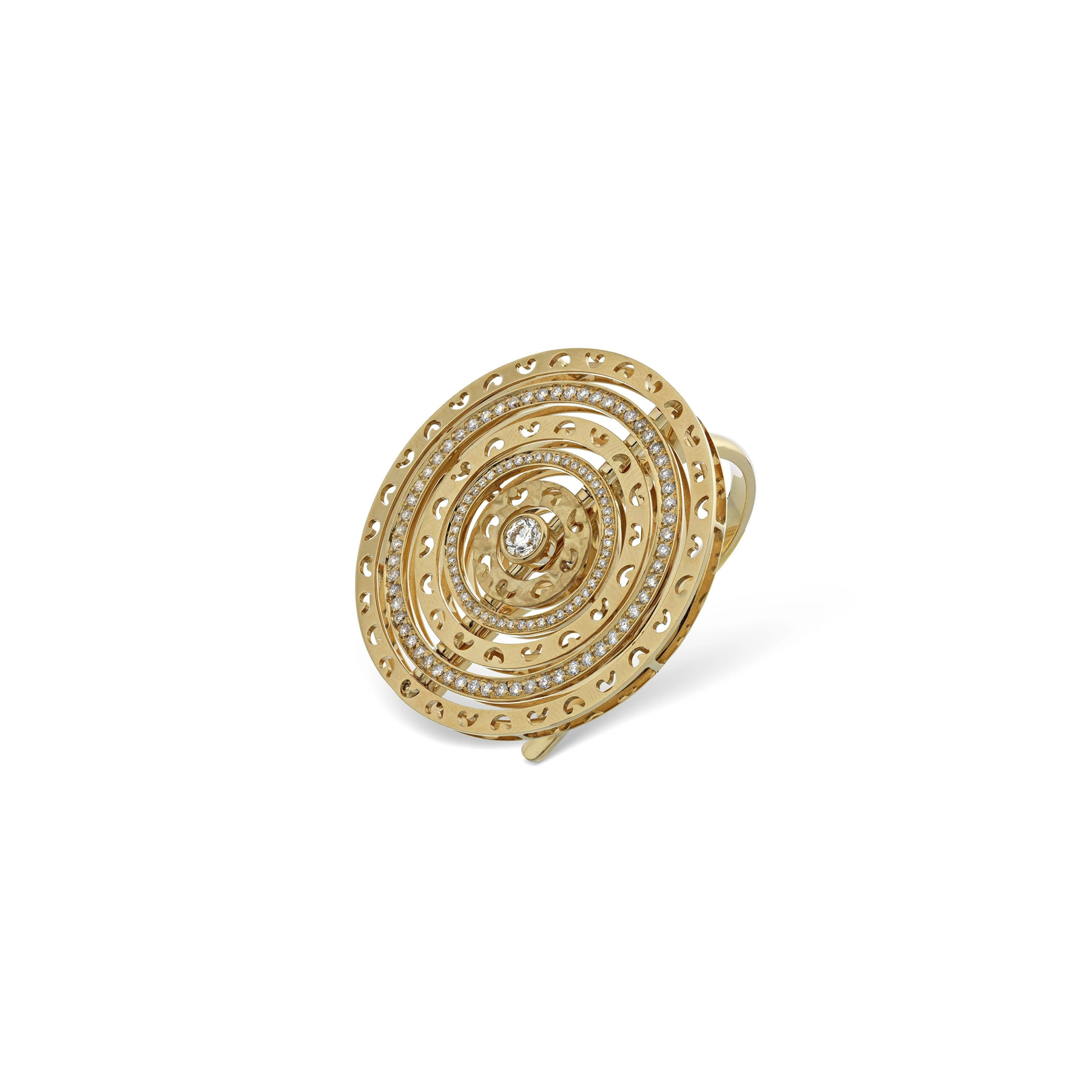 Amaia Twilight Ring with White Diamonds