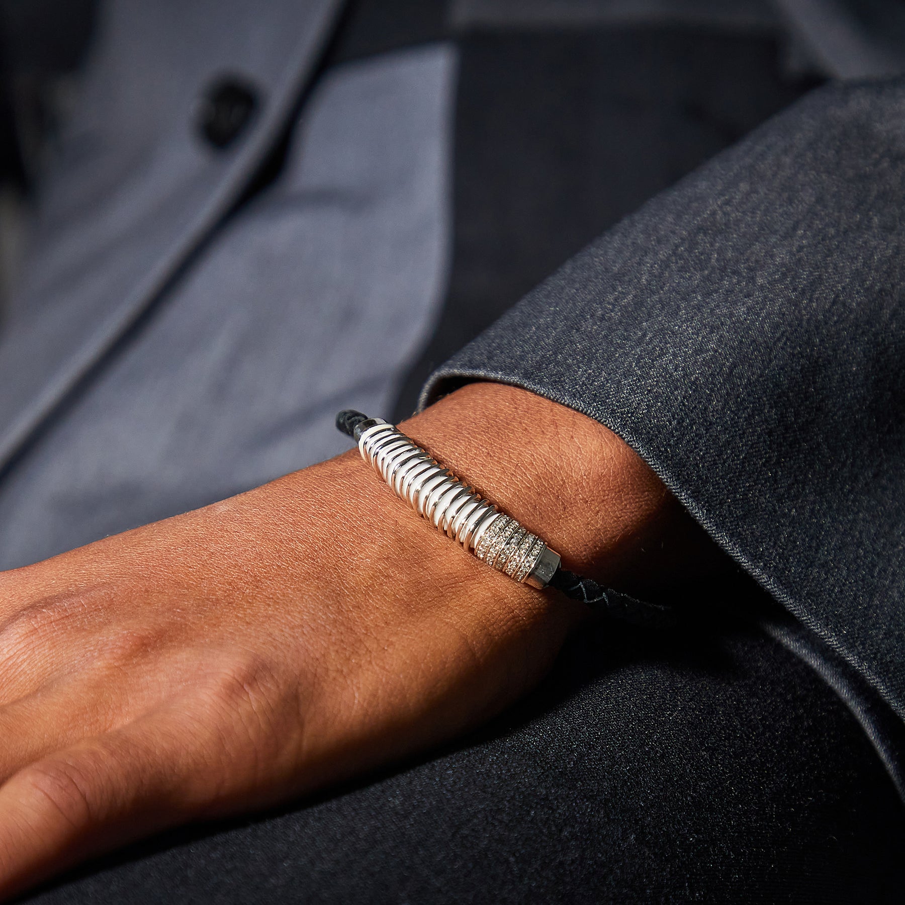 ACIES CAGED GEMSTONE BRACELET