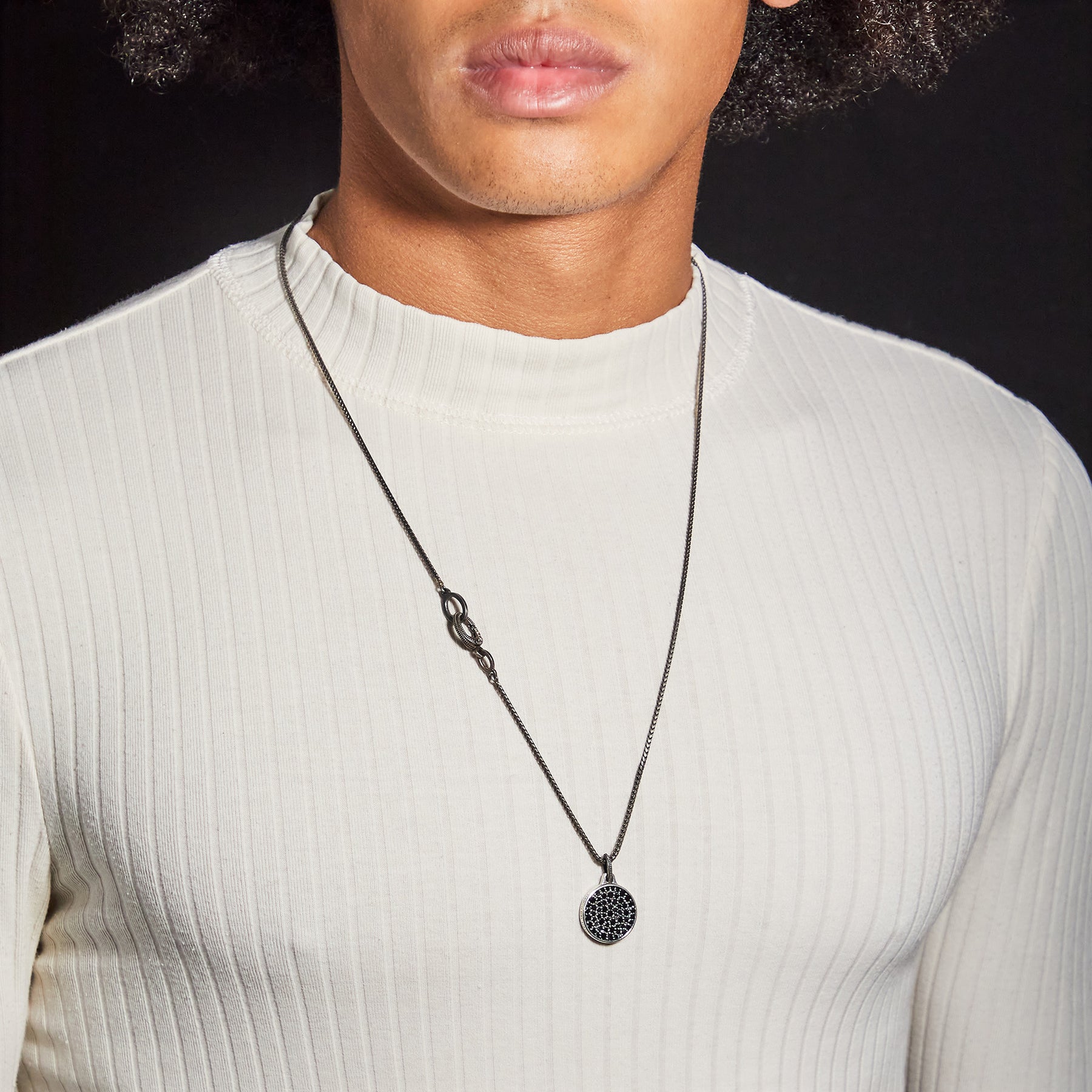 MONETA Black Diamonds Pendant