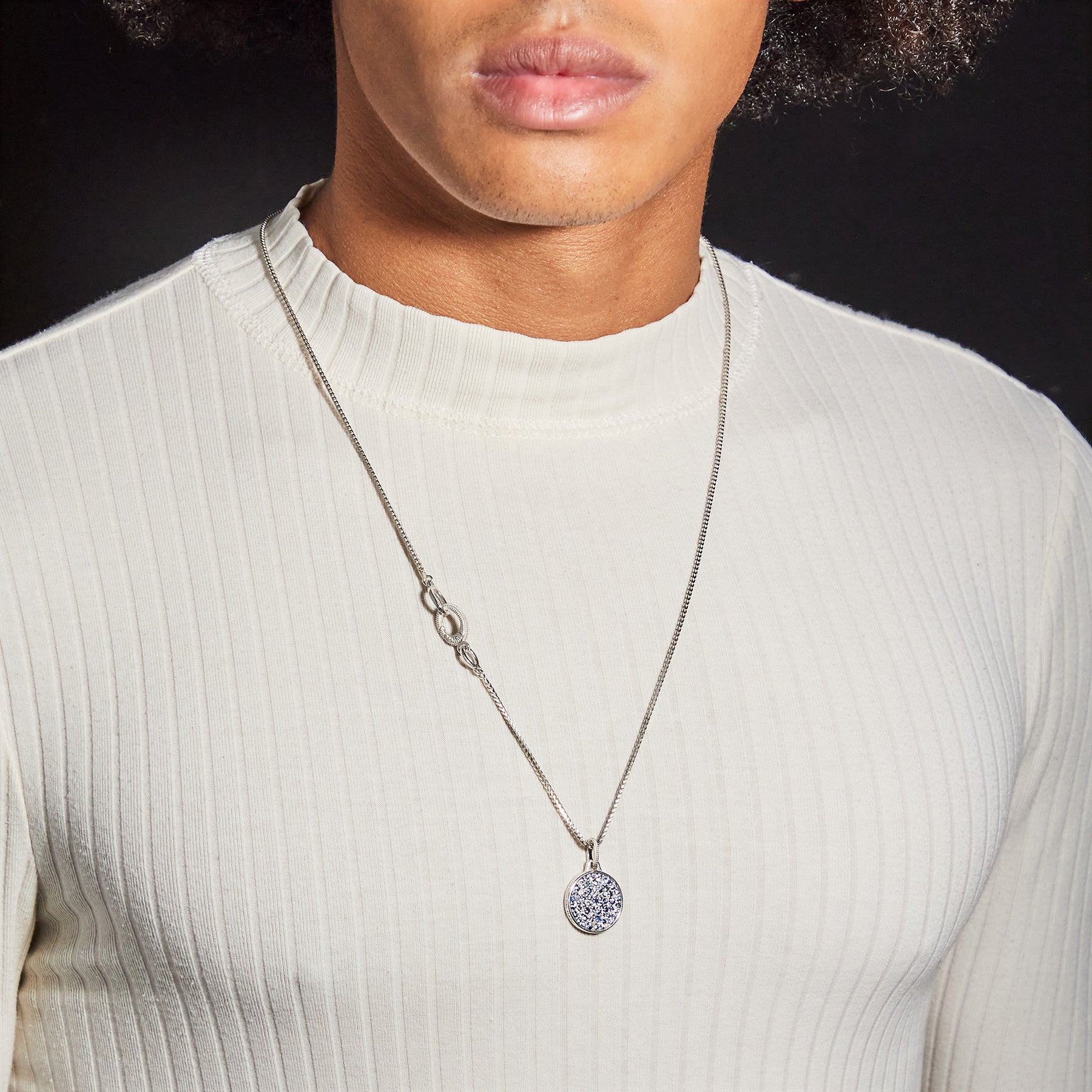 MONETA Blue Sapphire Pendant