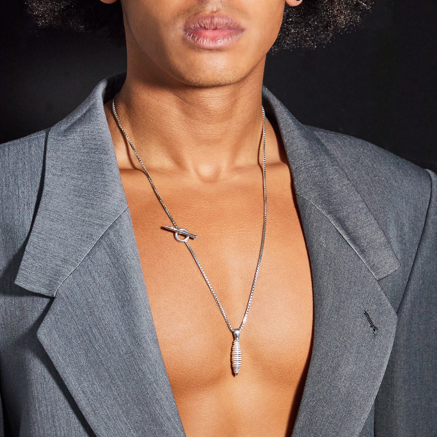 ACIES COCOON GEMSTONE PENDANT