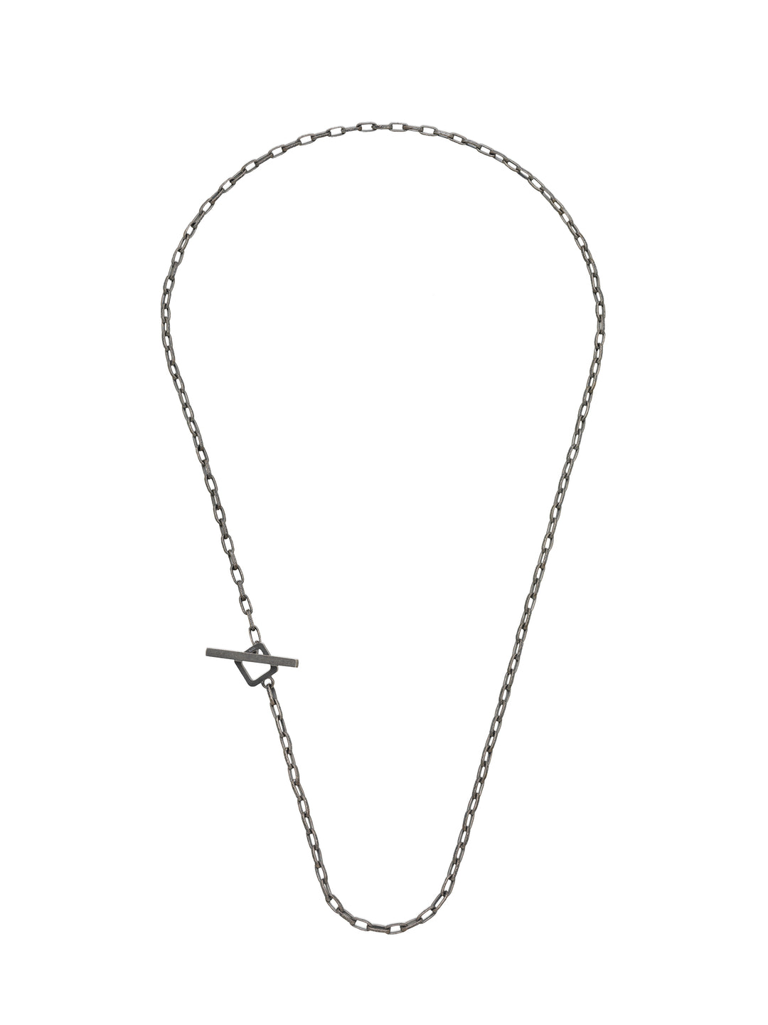 Ulysses Oxidized Silver Necklace