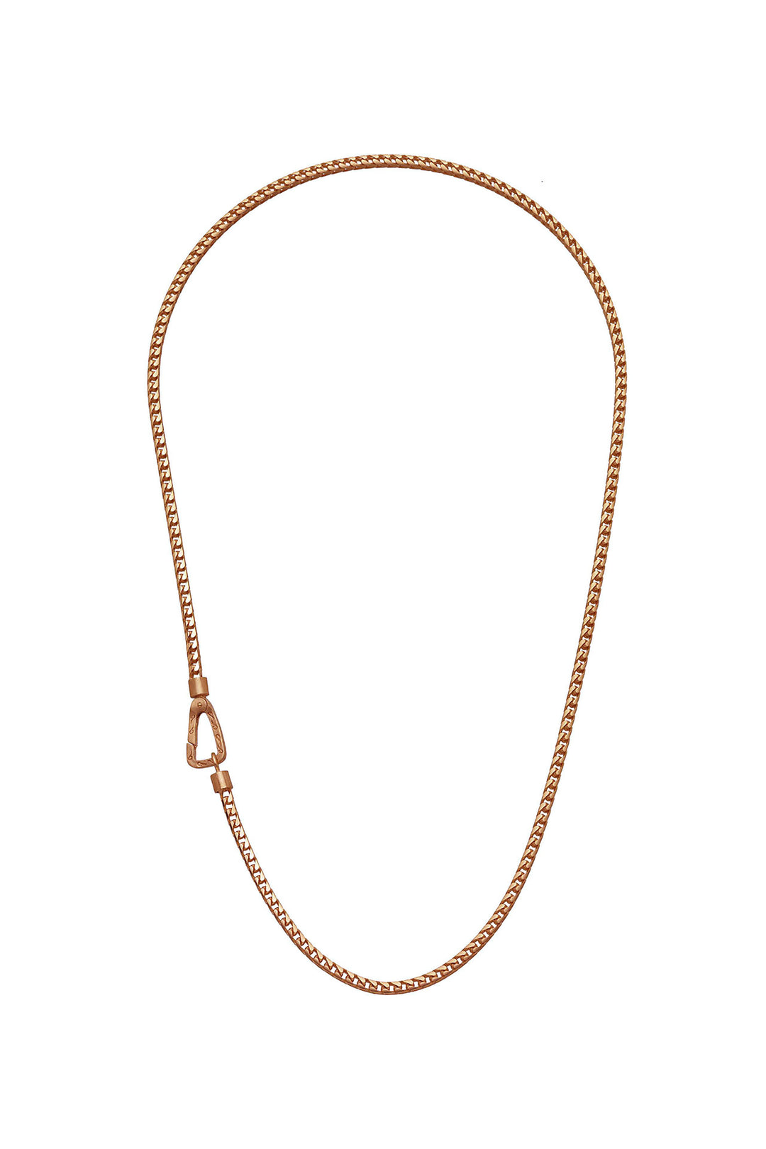 Ulysses Mesh 18K Rose Gold Matte Vermeil Necklace