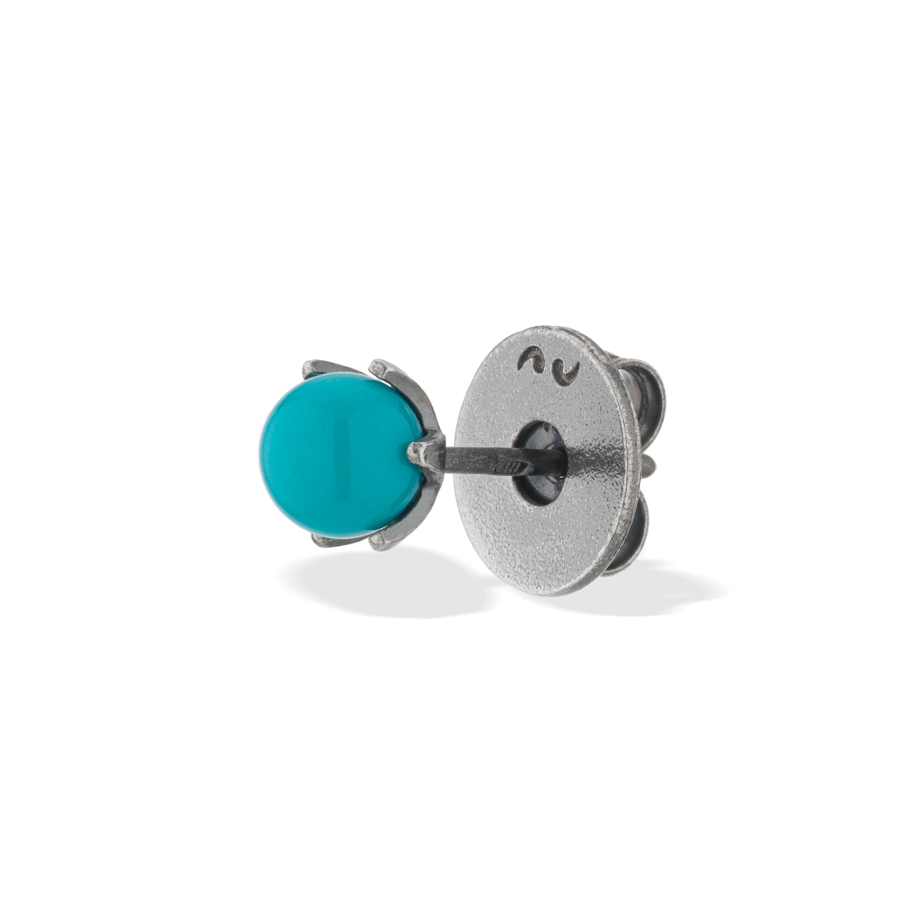 Calyx Mono Mini Turquoise Earring