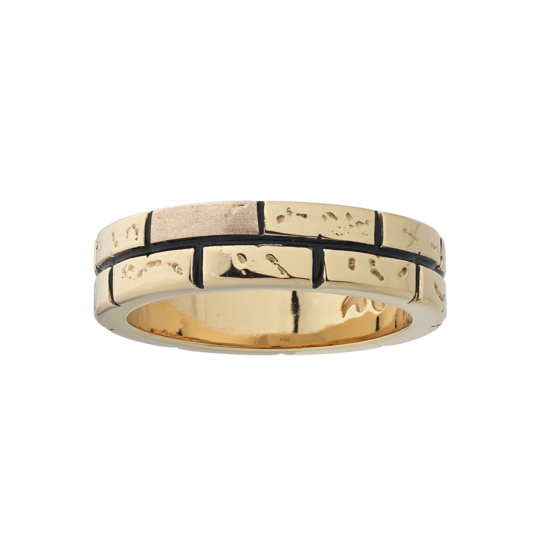 MURALES 18kt Gold Vermeil Band Ring