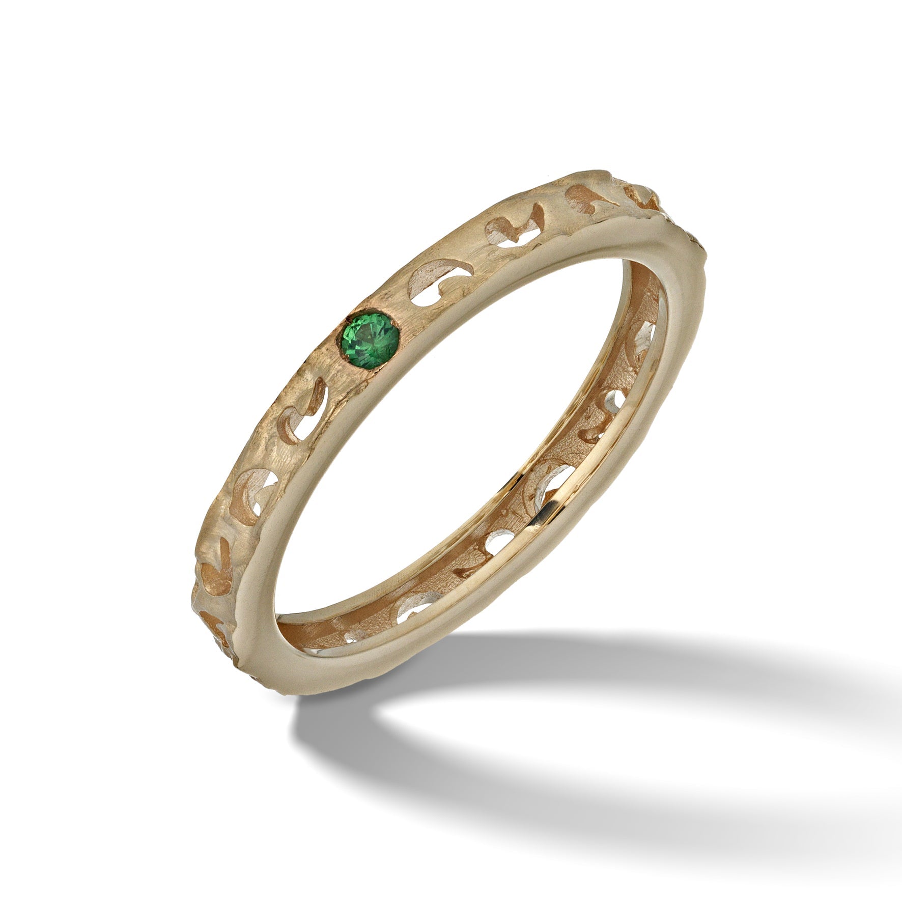 Orion Ring with Single Tsavorite
