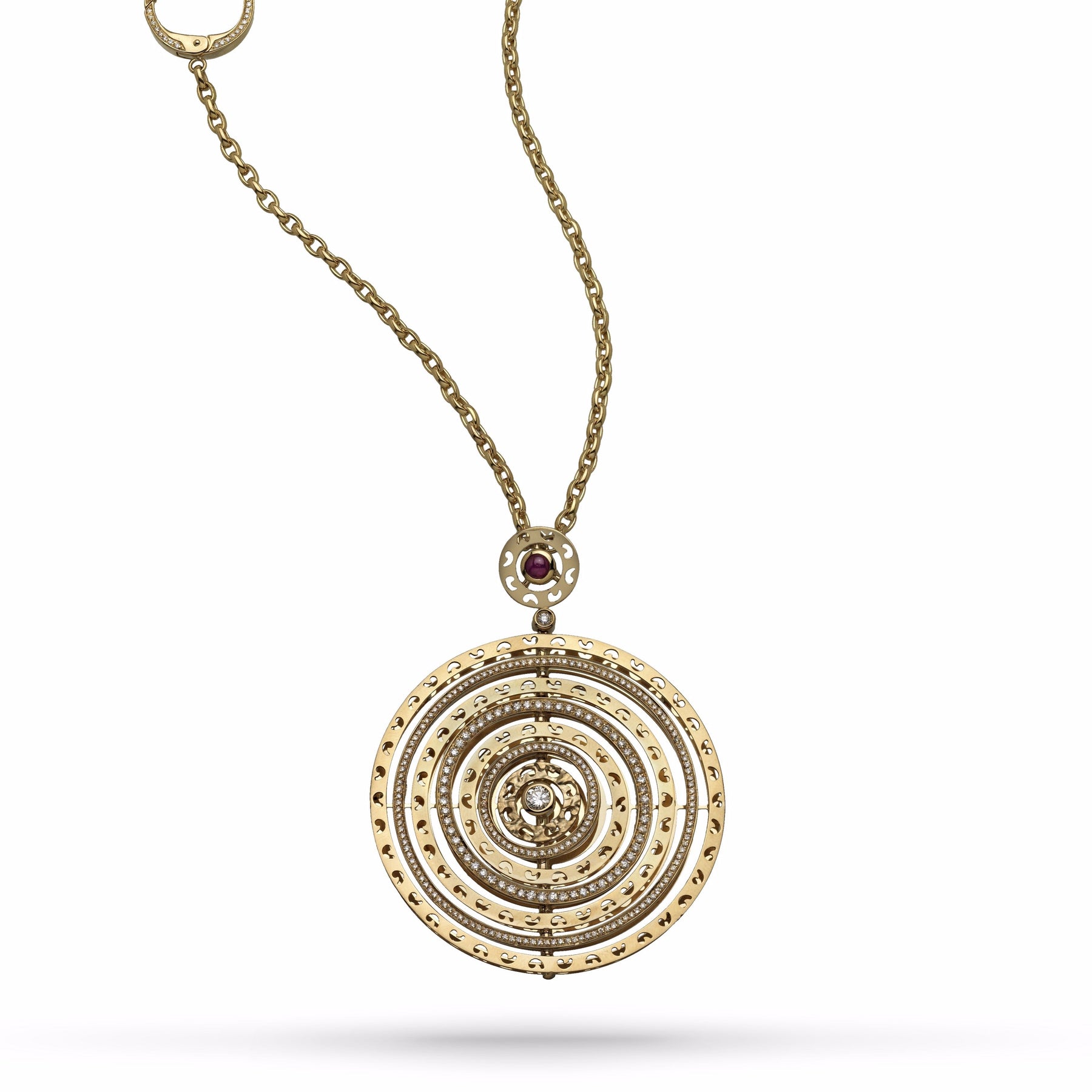 Amaia Twilight Pendant with White Diamonds