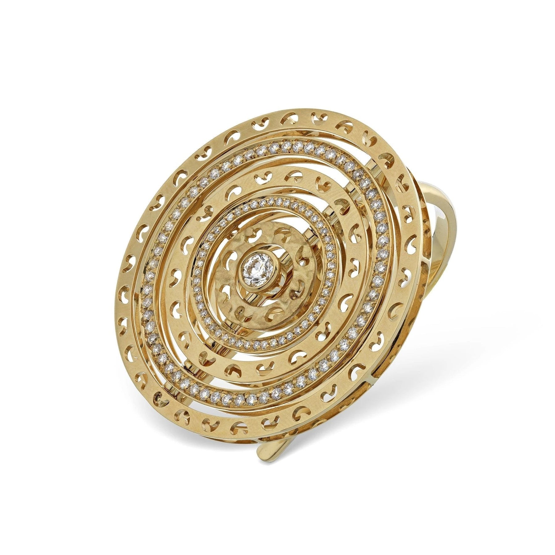 Amaia Twilight Ring with White Diamonds